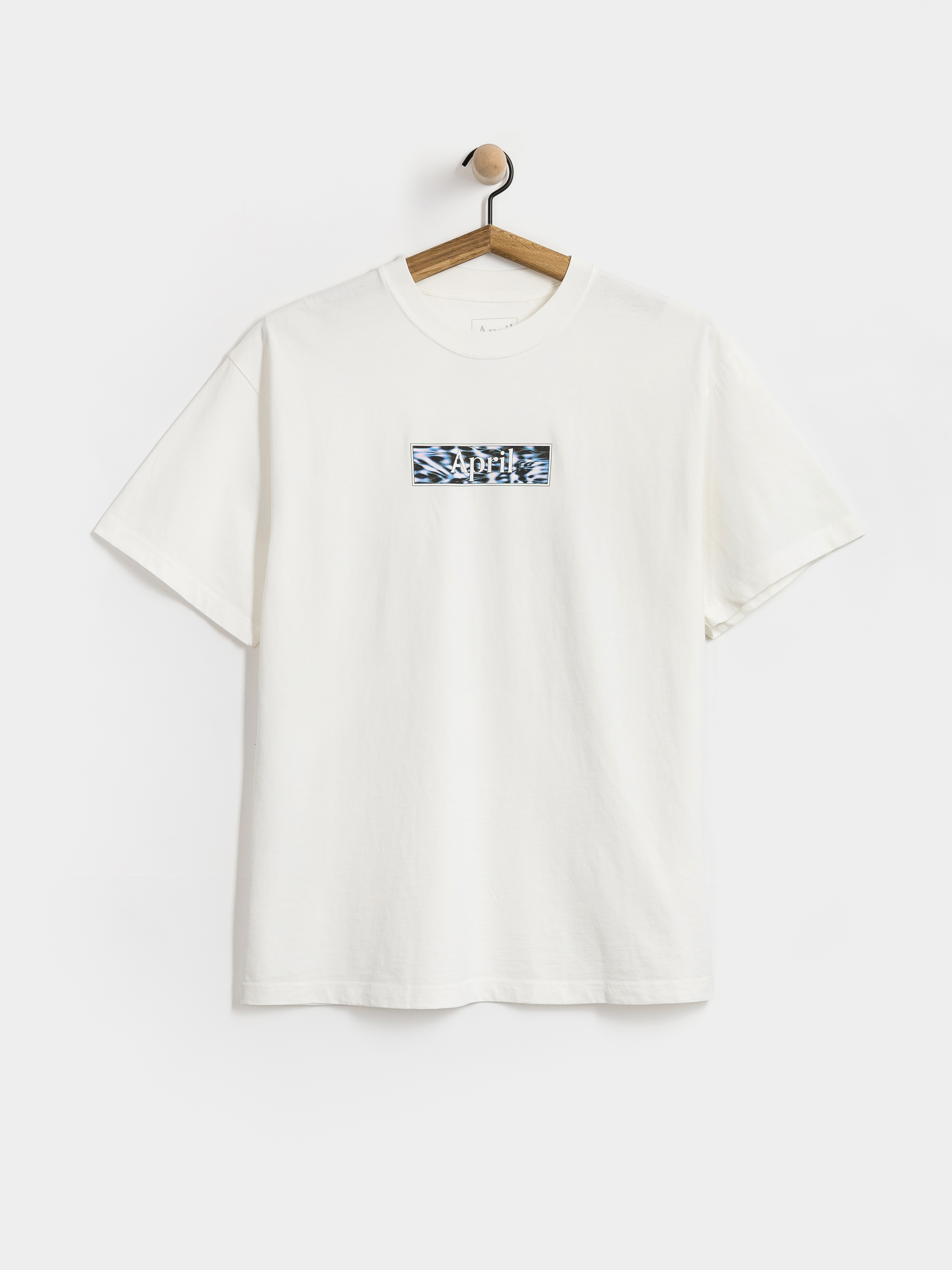 Póló April Skateboards Liquid (white)