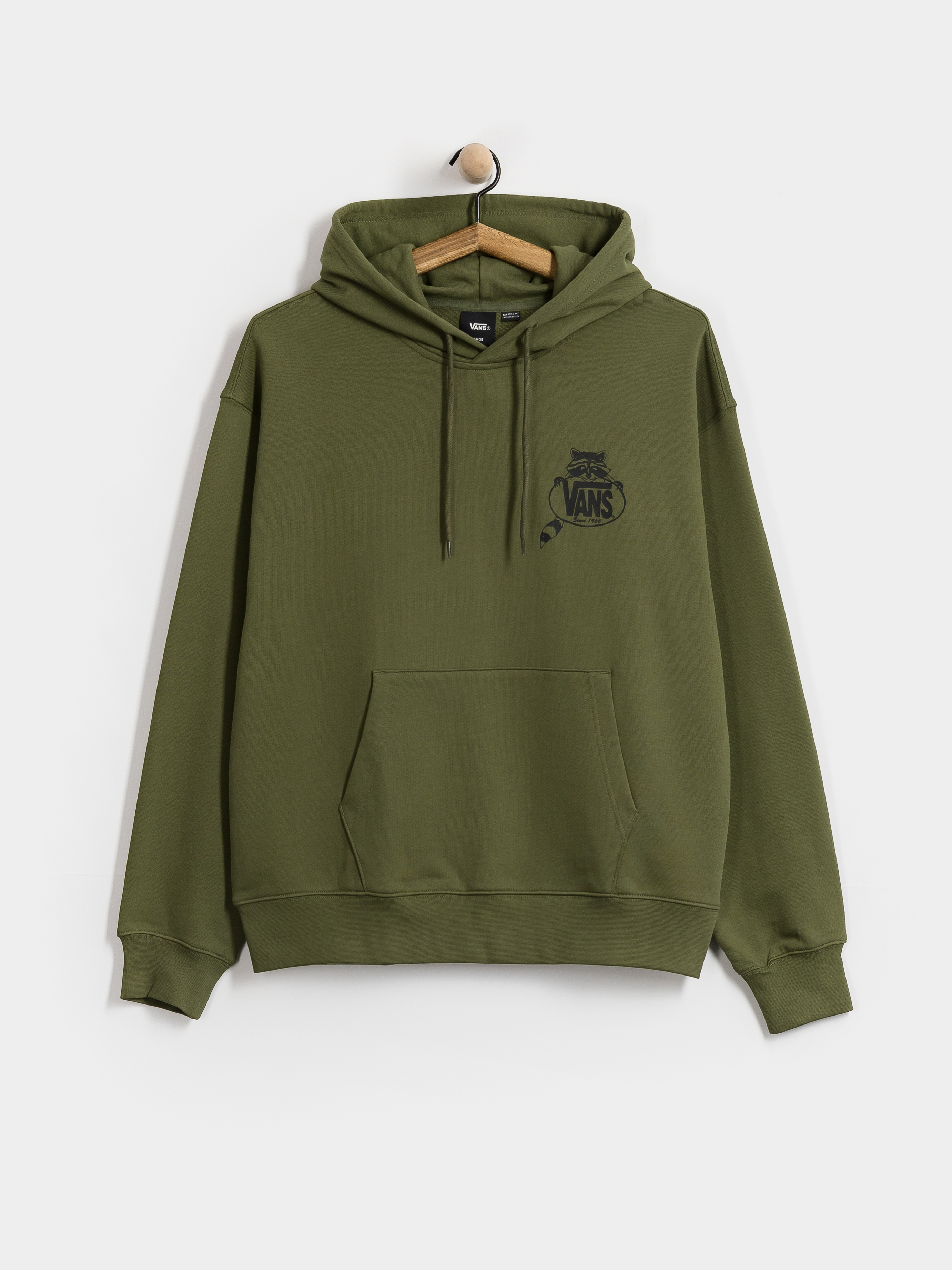 Kapucnis pulóver Vans Trashy HD (green balsam)