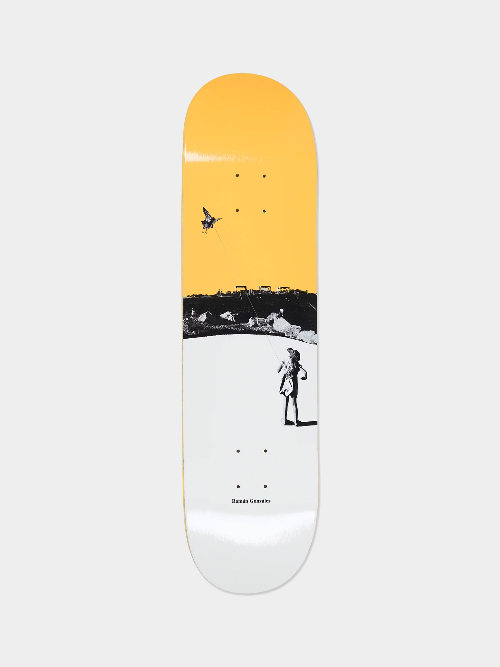 Gördeszka lap Polar Skate Roman Gonzalez Kite (yellow)