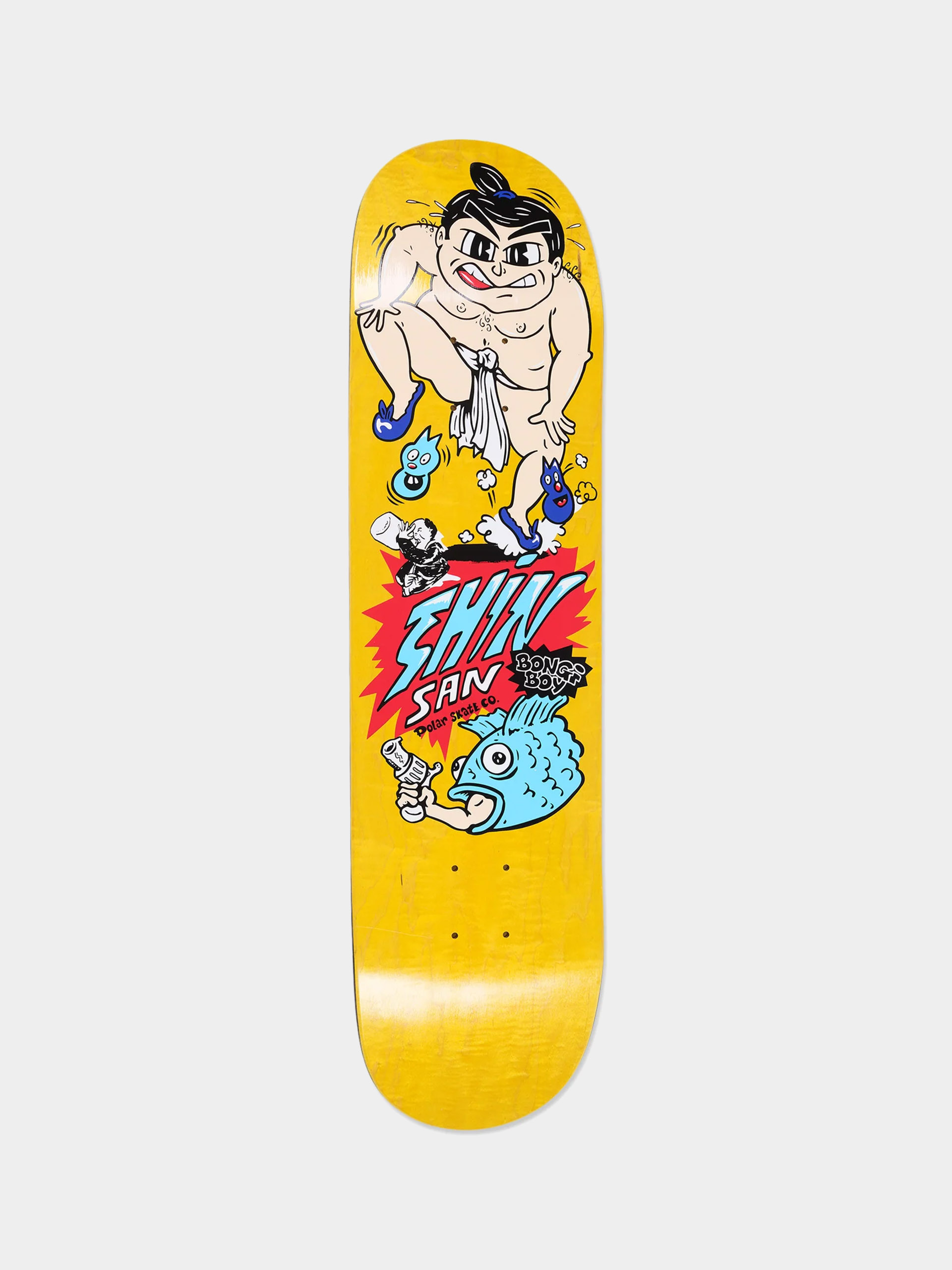 Gu00f6rdeszka lap Polar Skate Shin Sanbongi Bongi Boy (yellow)