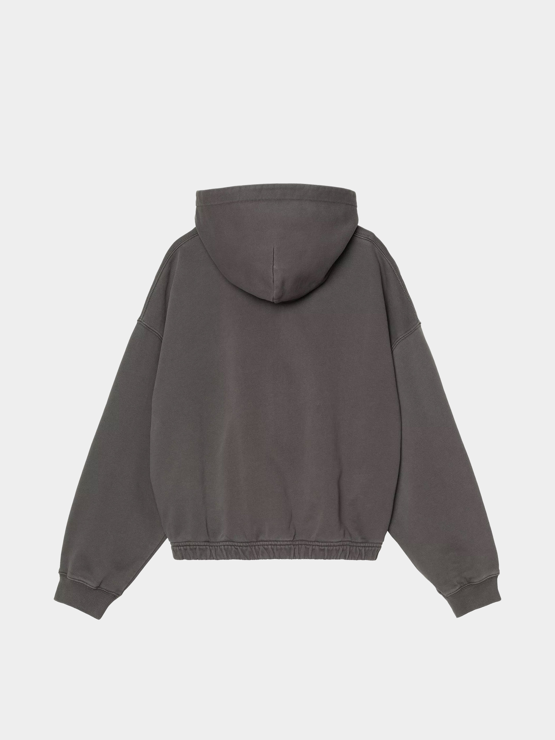 Kapucnis pulóver Carhartt WIP Hoggard ZHD Wmn (black)