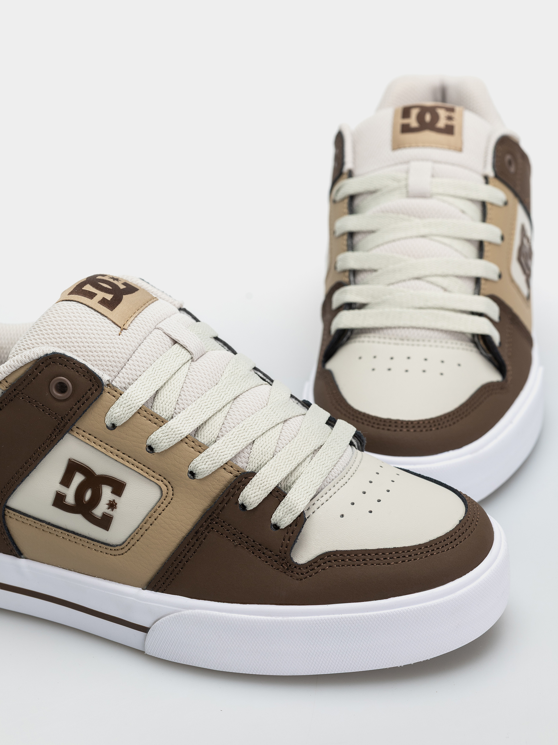 DC Pure Cipők (brown/tan/offwhite)