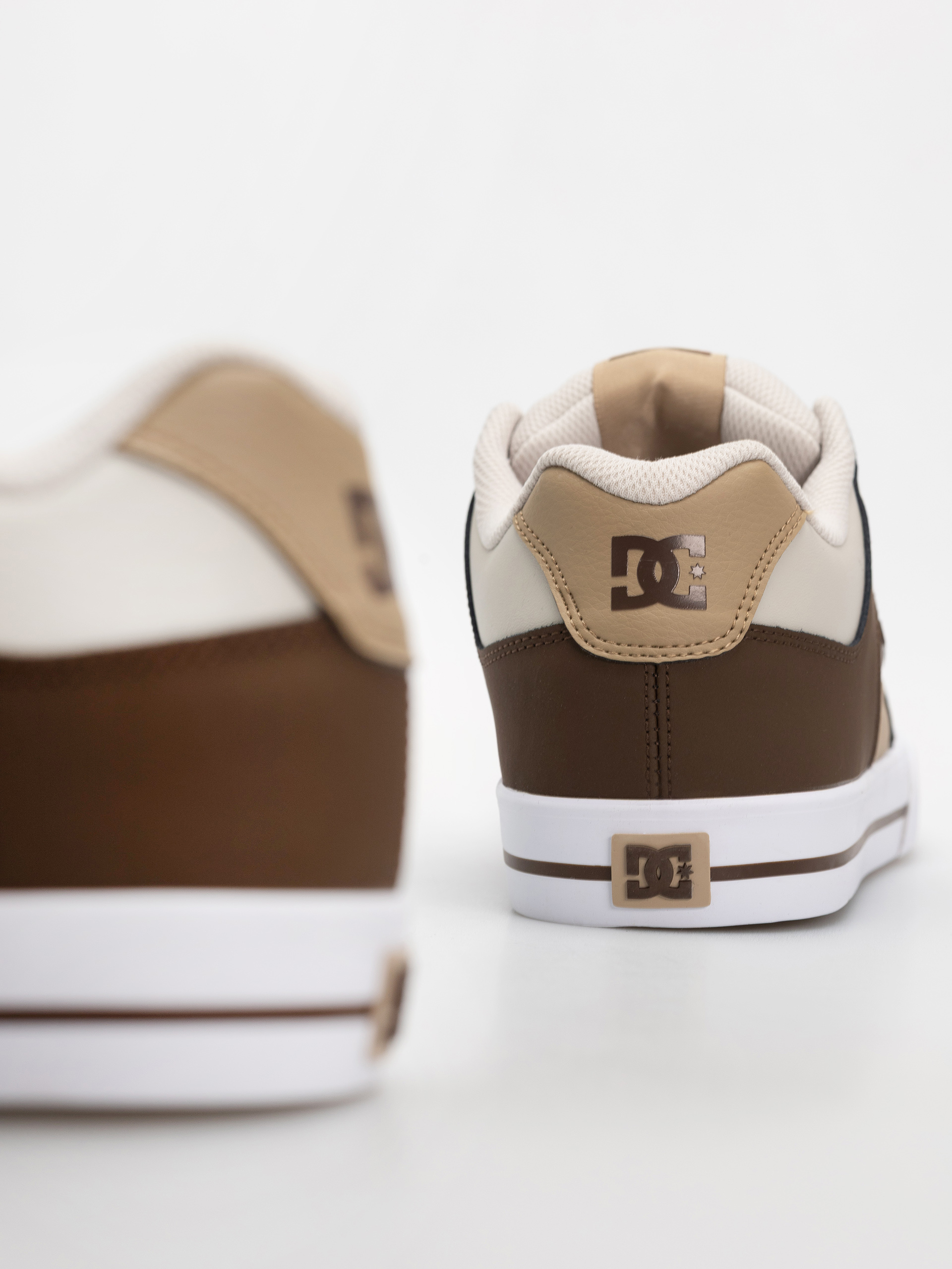 DC Pure Cipők (brown/tan/offwhite)