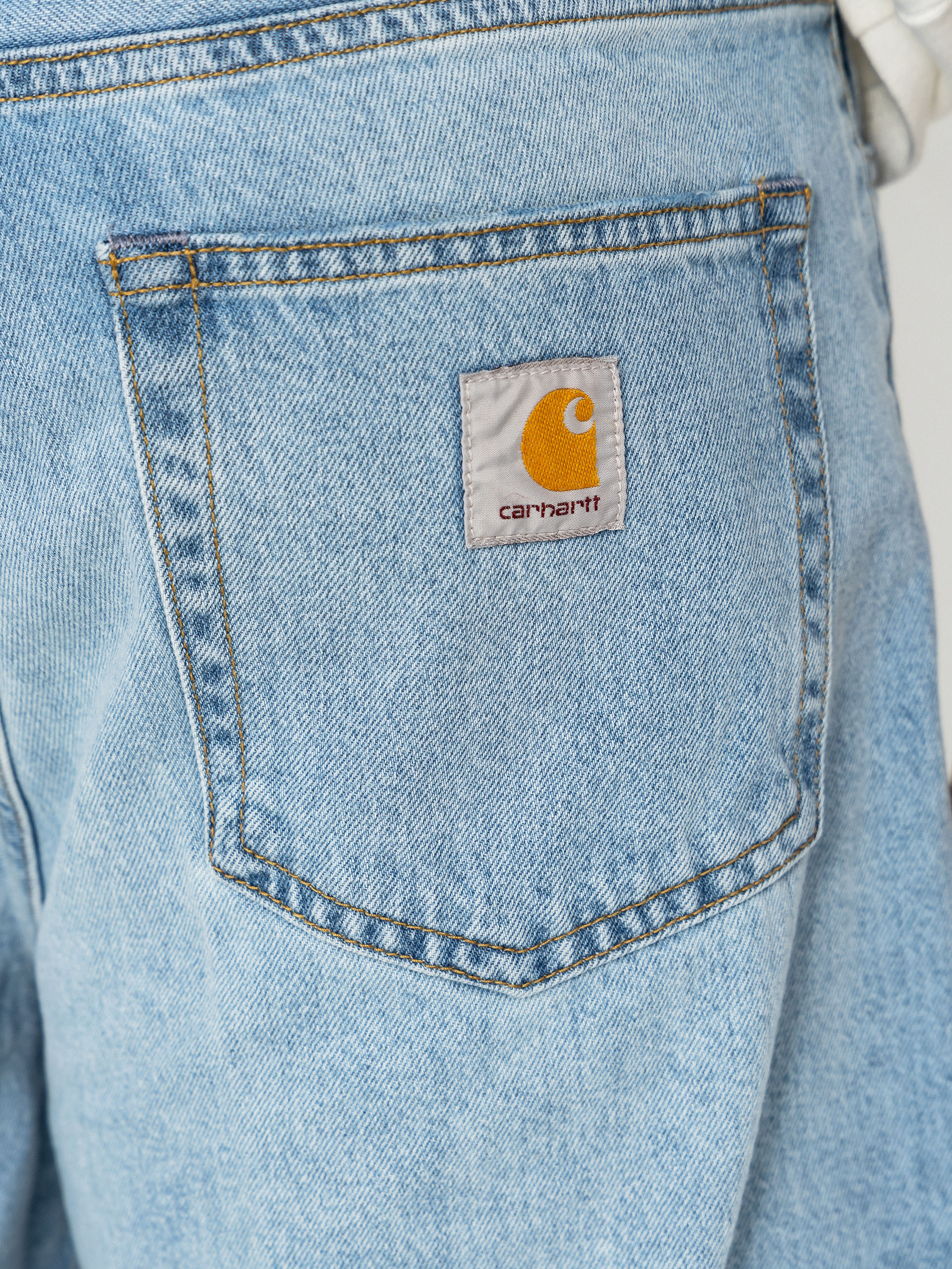 Rövidnadrág Carhartt WIP Landon (blue heavy worn bleached)