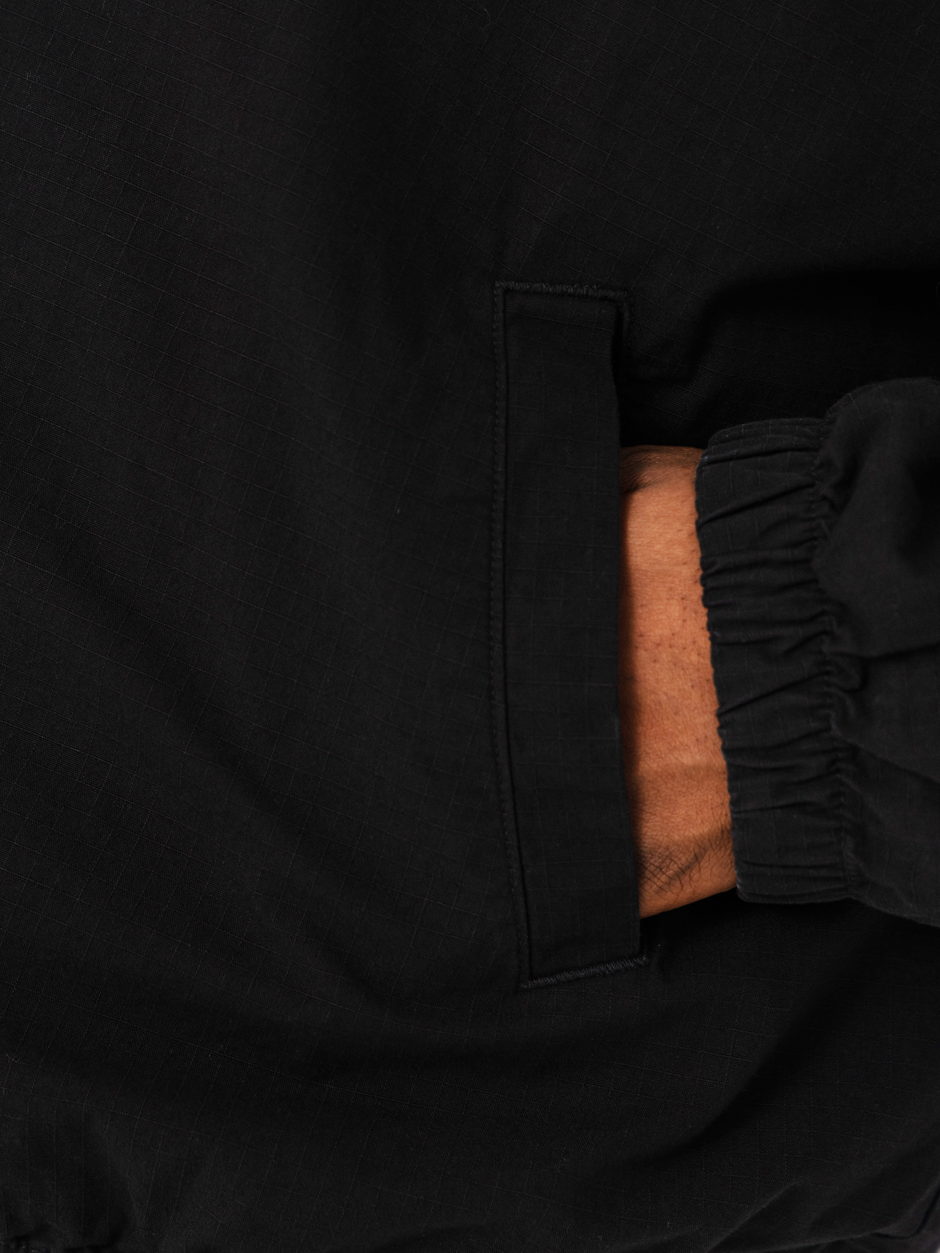 Dzseki Carhartt WIP Madison Ripstop (black/wax)