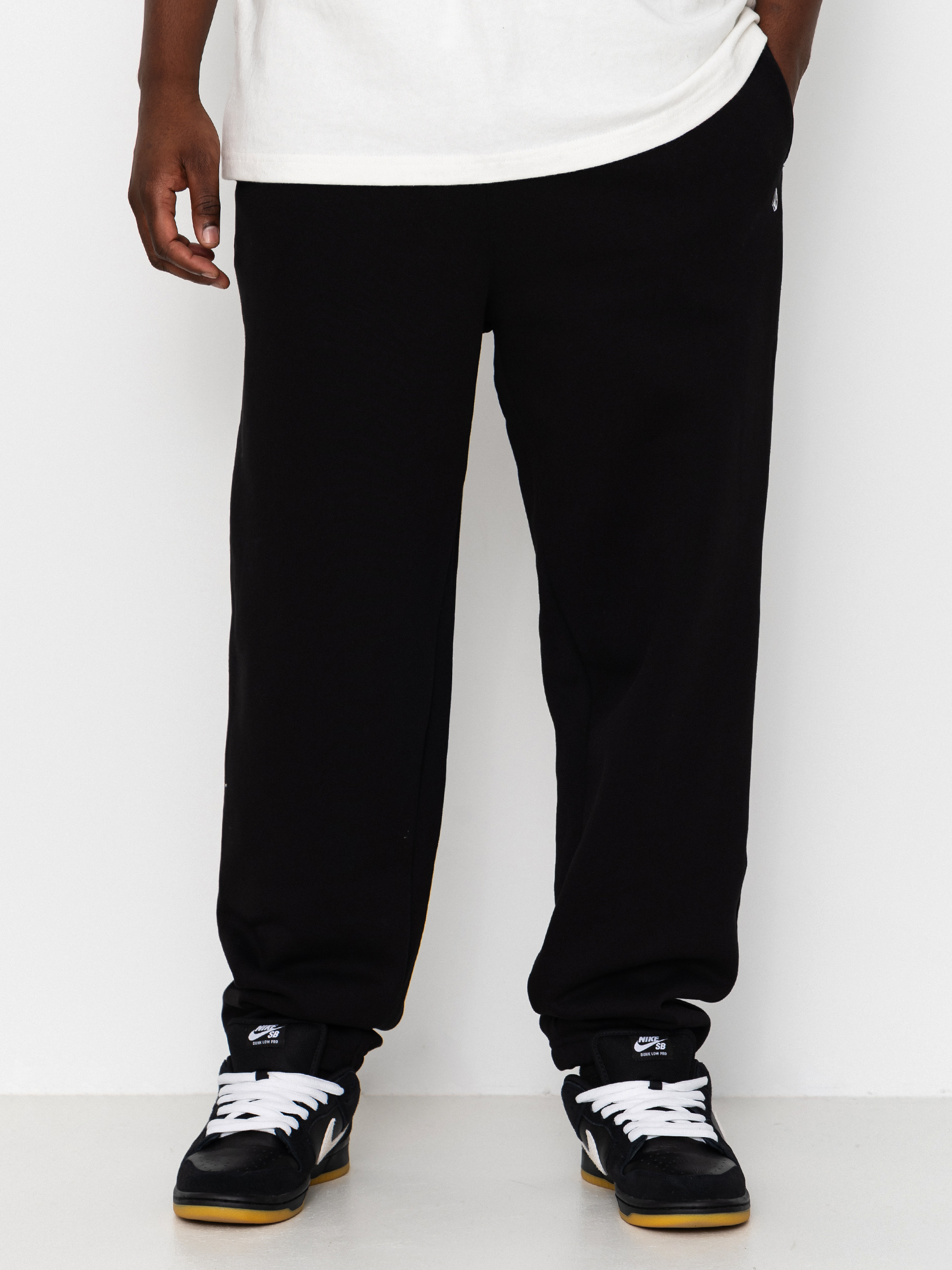 Volcom Single Stone Fleece Kisnadrág (black)