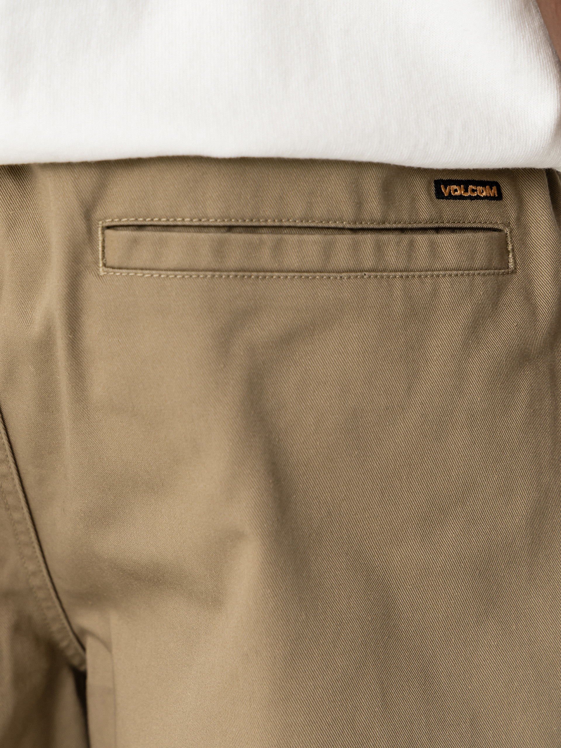 Volcom Freazy Loose Ew Kisnadrág (khaki)