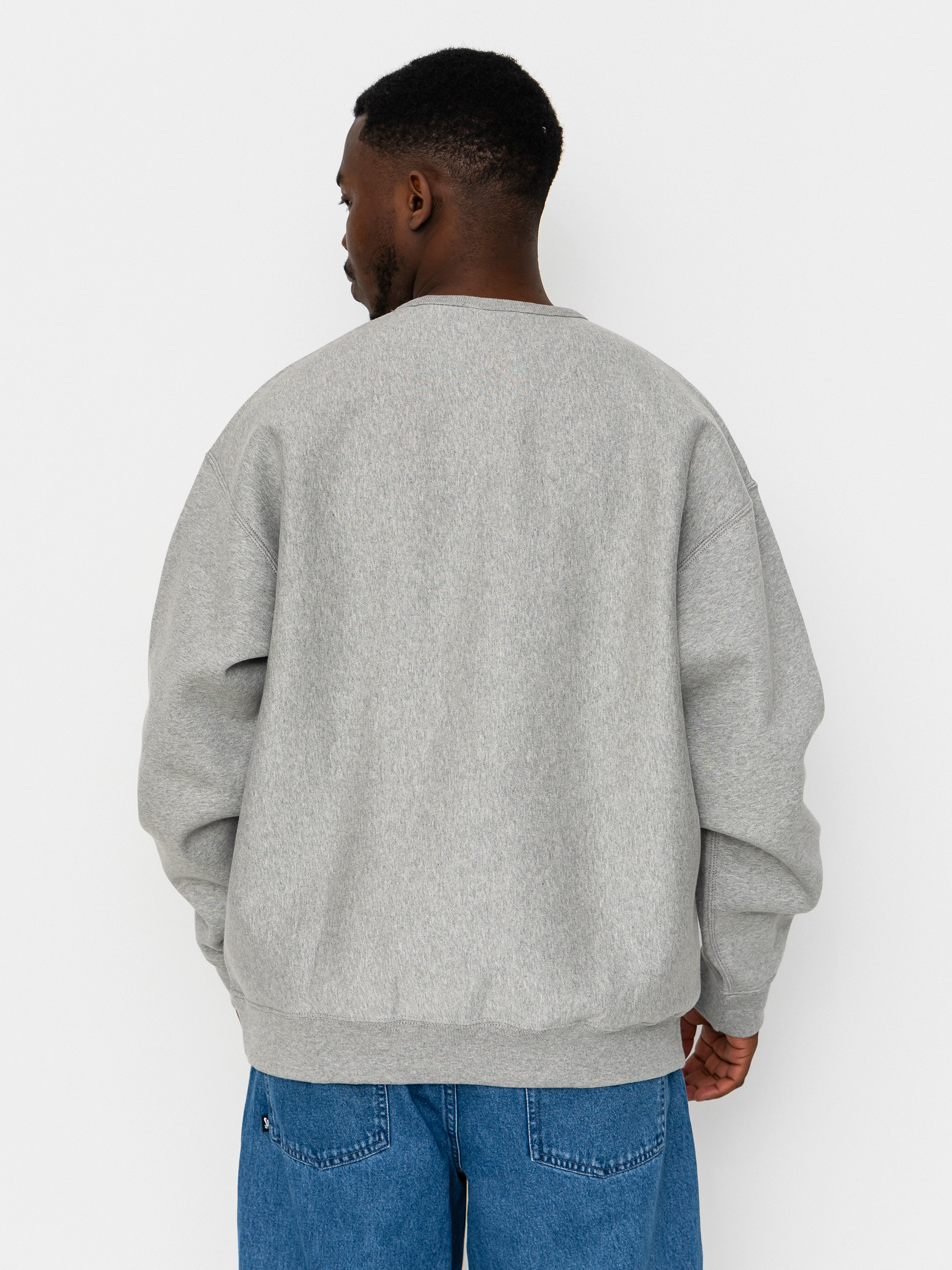 Nike SB Solo Swoosh Pulóver (dk grey heather/white)