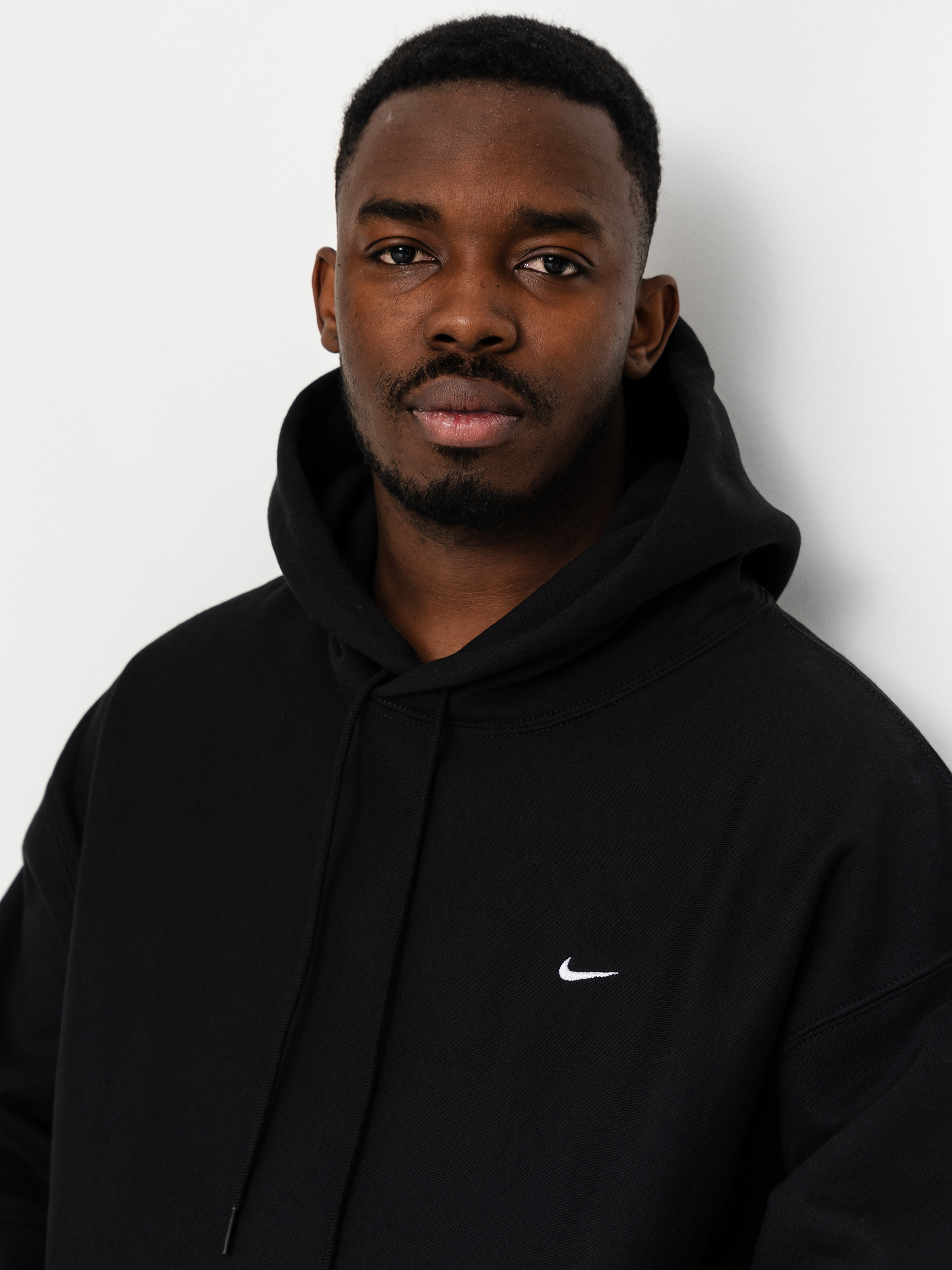 Nike SB Solo Swoosh HD Kapucnis pulóver (black/black/white)