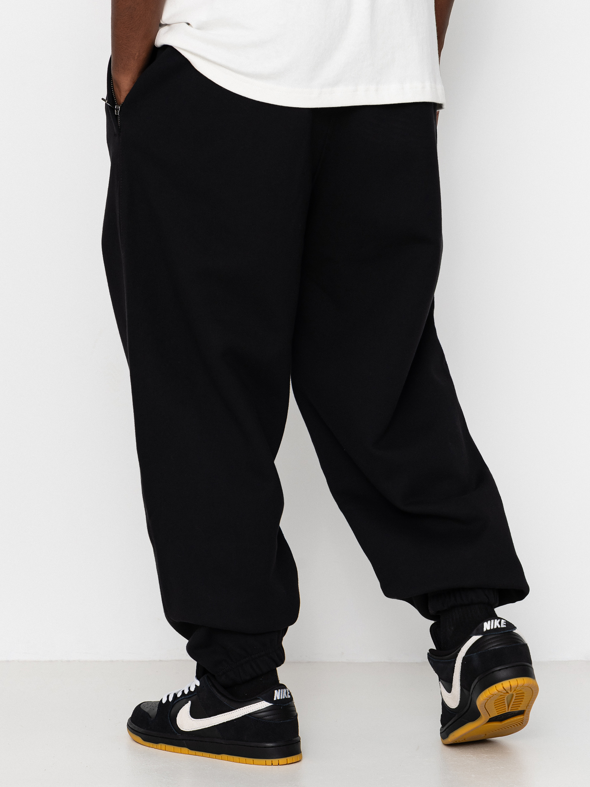 Nike SB Solo Swoosh Kisnadrág (black/black/white)