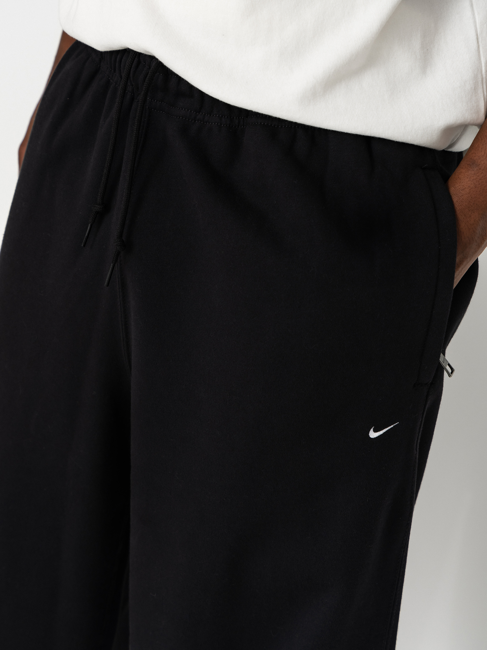 Nike SB Solo Swoosh Kisnadrág (black/black/white)