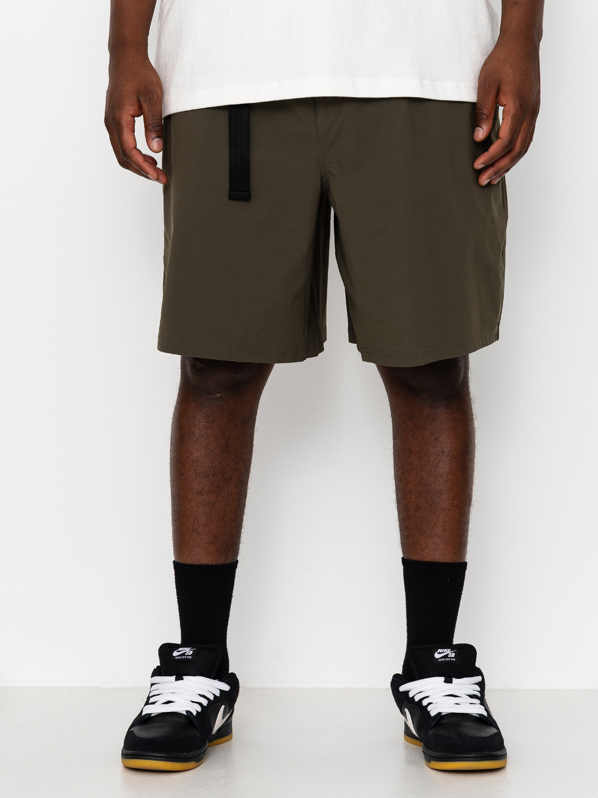 Rövidnadrág Nike SB 9er (cargo khaki/white)