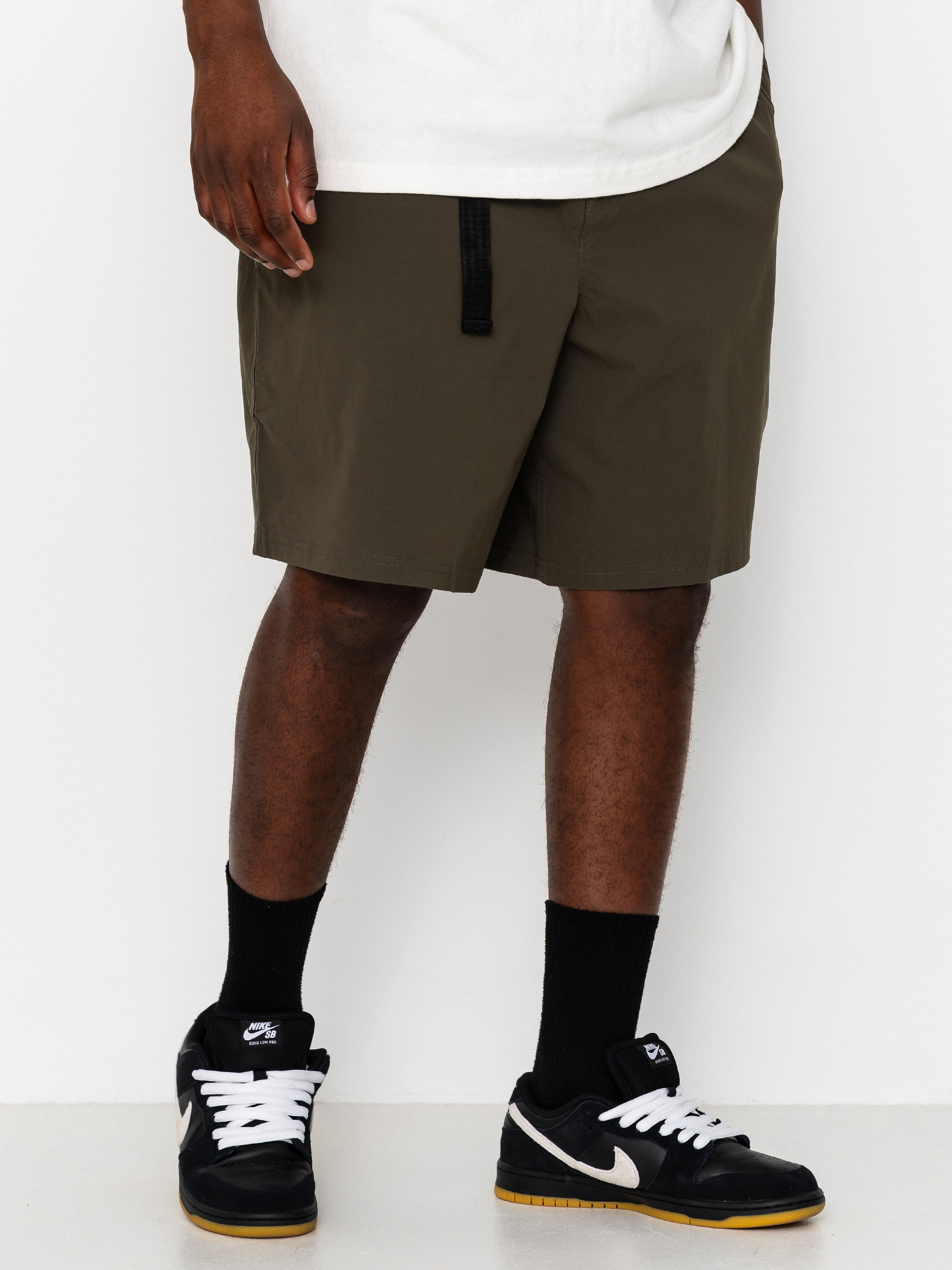 Rövidnadrág Nike SB 9er (cargo khaki/white)