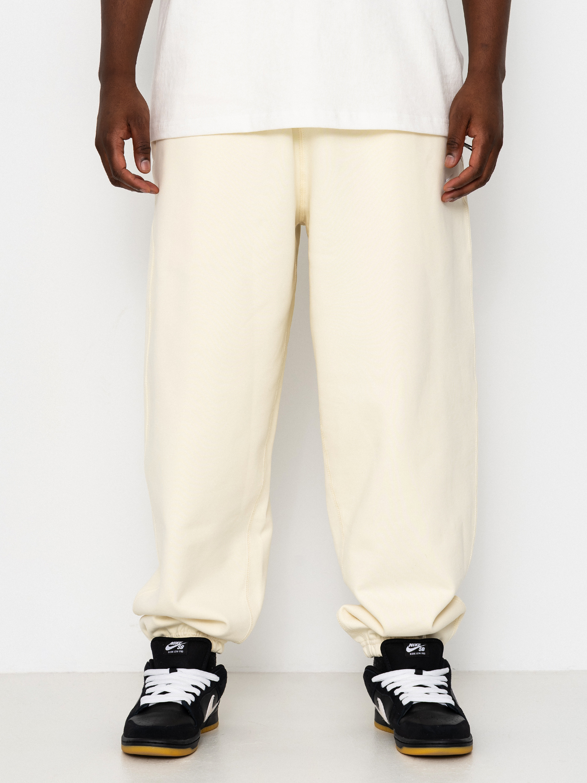 Kisnadrág Nike SB Solo Swoosh (coconut milk/white)
