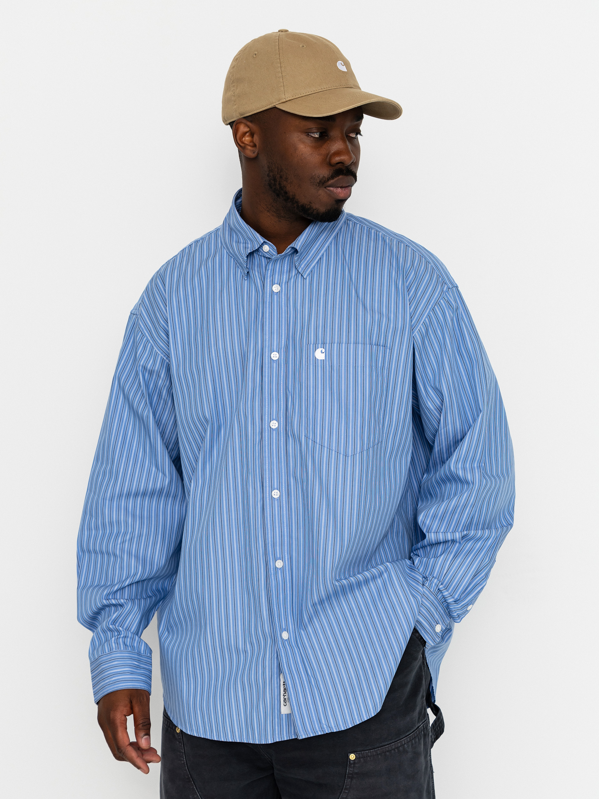 Carhartt WIP Keene Ing (keene stripe curacao)