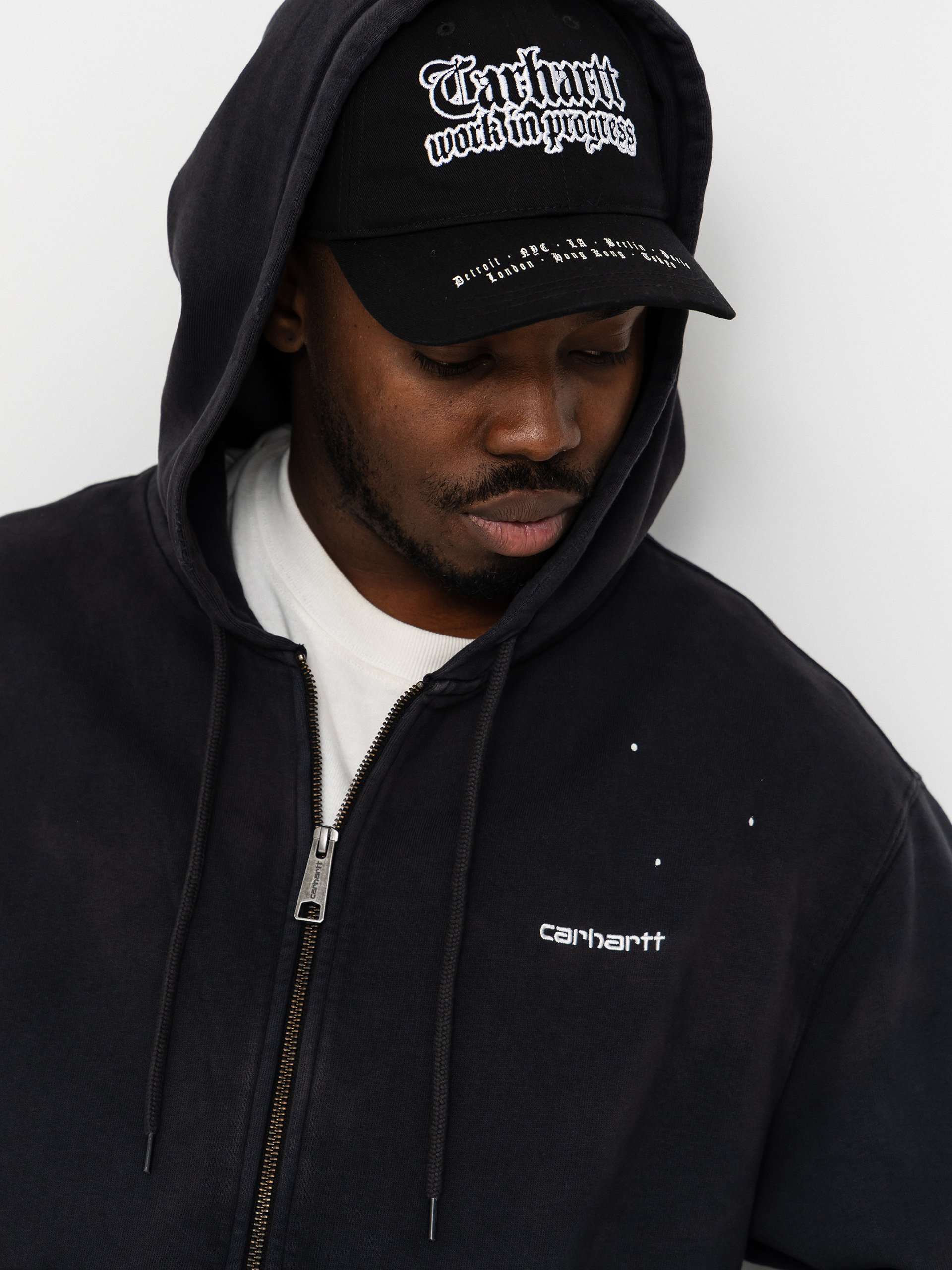 Carhartt WIP Painter ZHD Kapucnis pulóver (black)