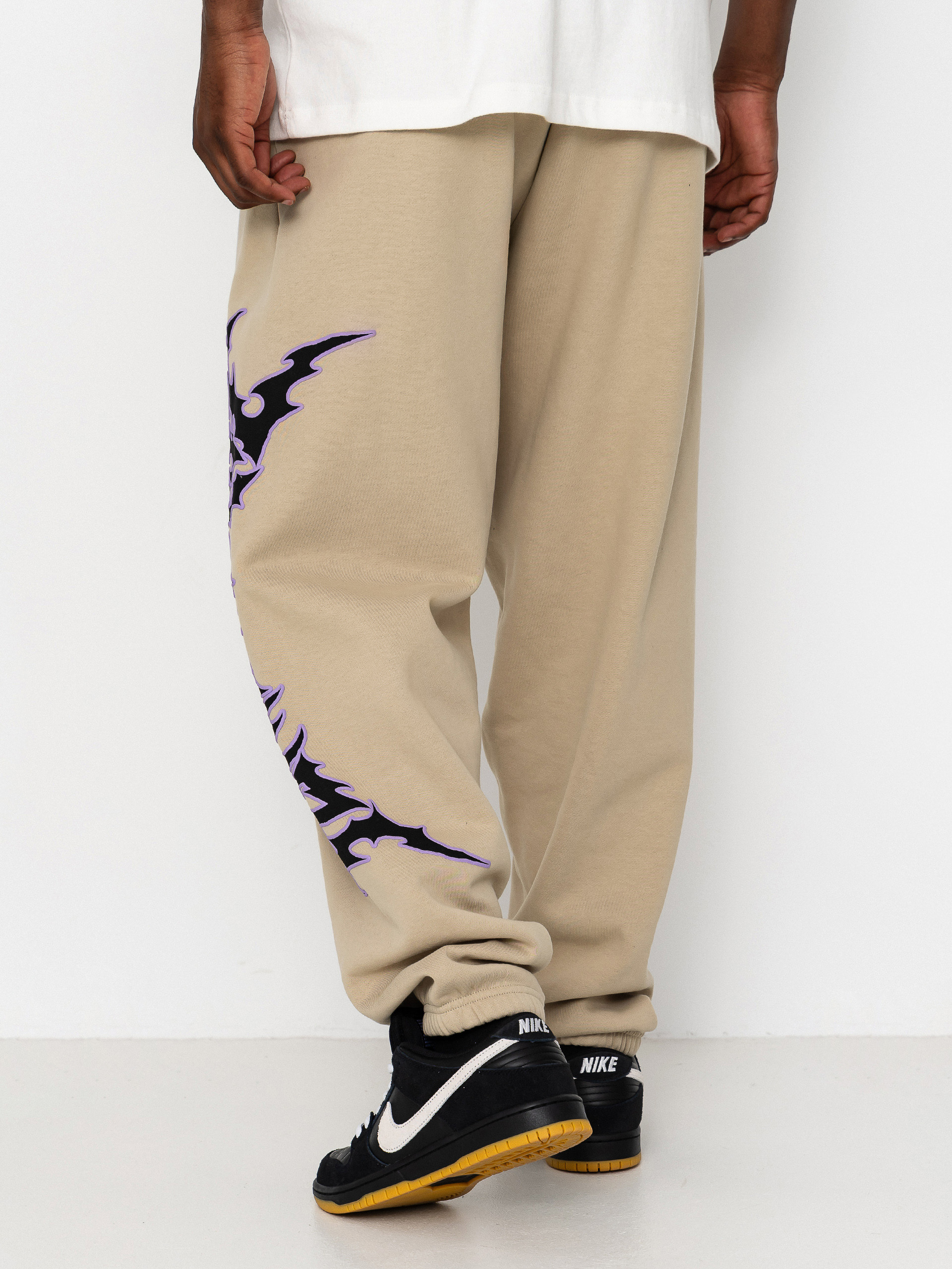 Kisnadrág Santa Cruz Out Of Time Strip Jogger (stone grey)