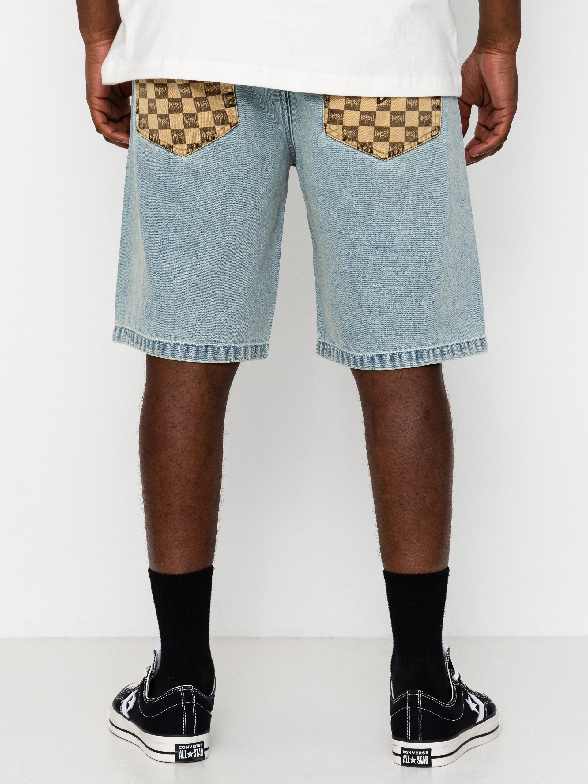 MassDnm Jeans Higher Rövidnadrág (lt blue)