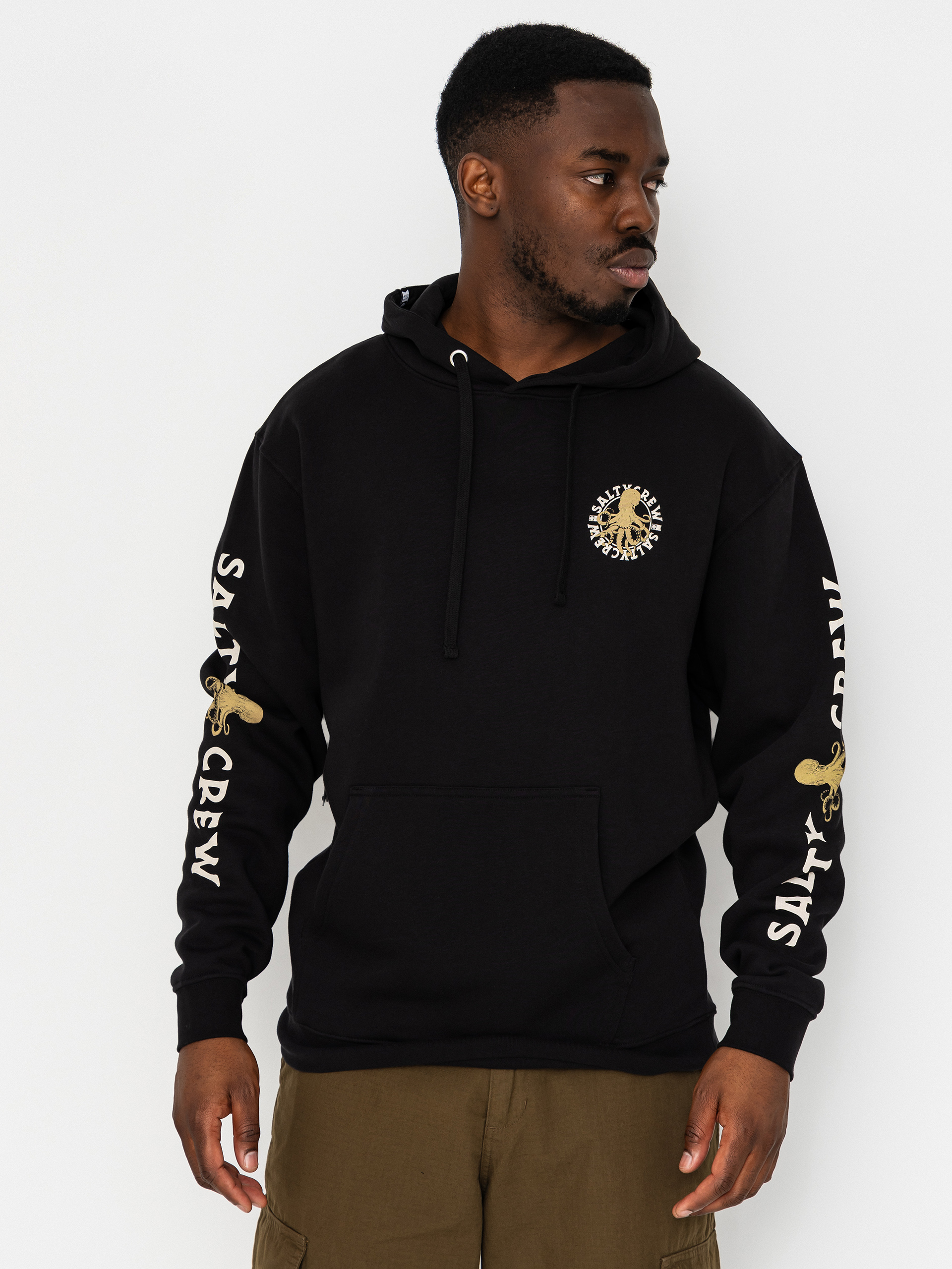 Kapucnis pulóver Salty Crew Tentacles HD (black)
