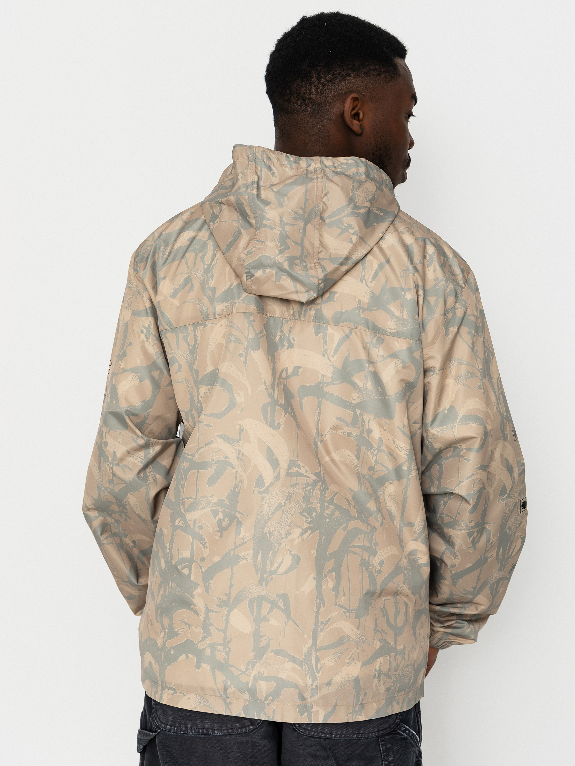Salty Crew Surface Windbreaker Dzseki (light camo)