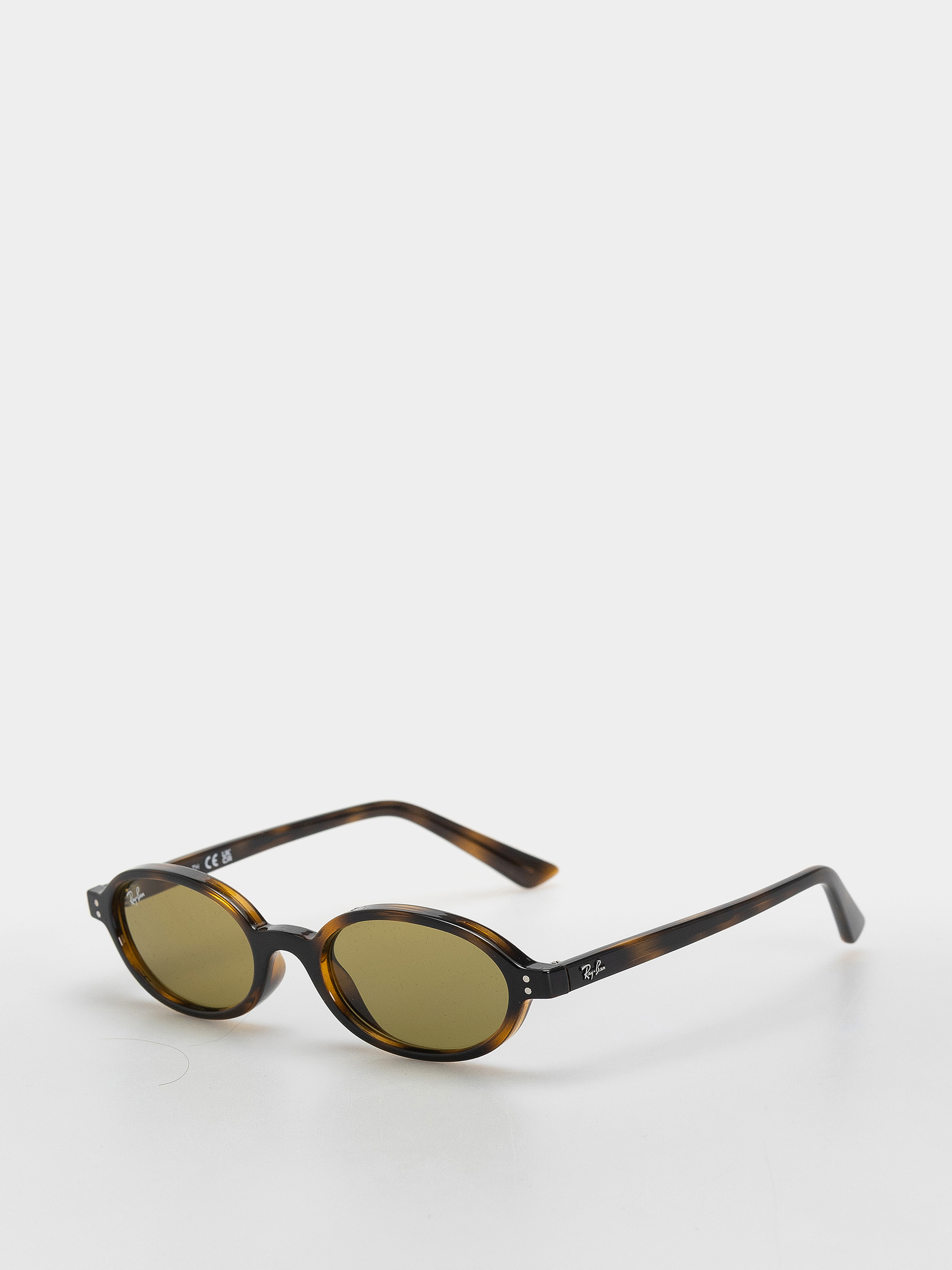 Ray-Ban Khal Napszemu00fcvegek (polerowany havana/zielony)