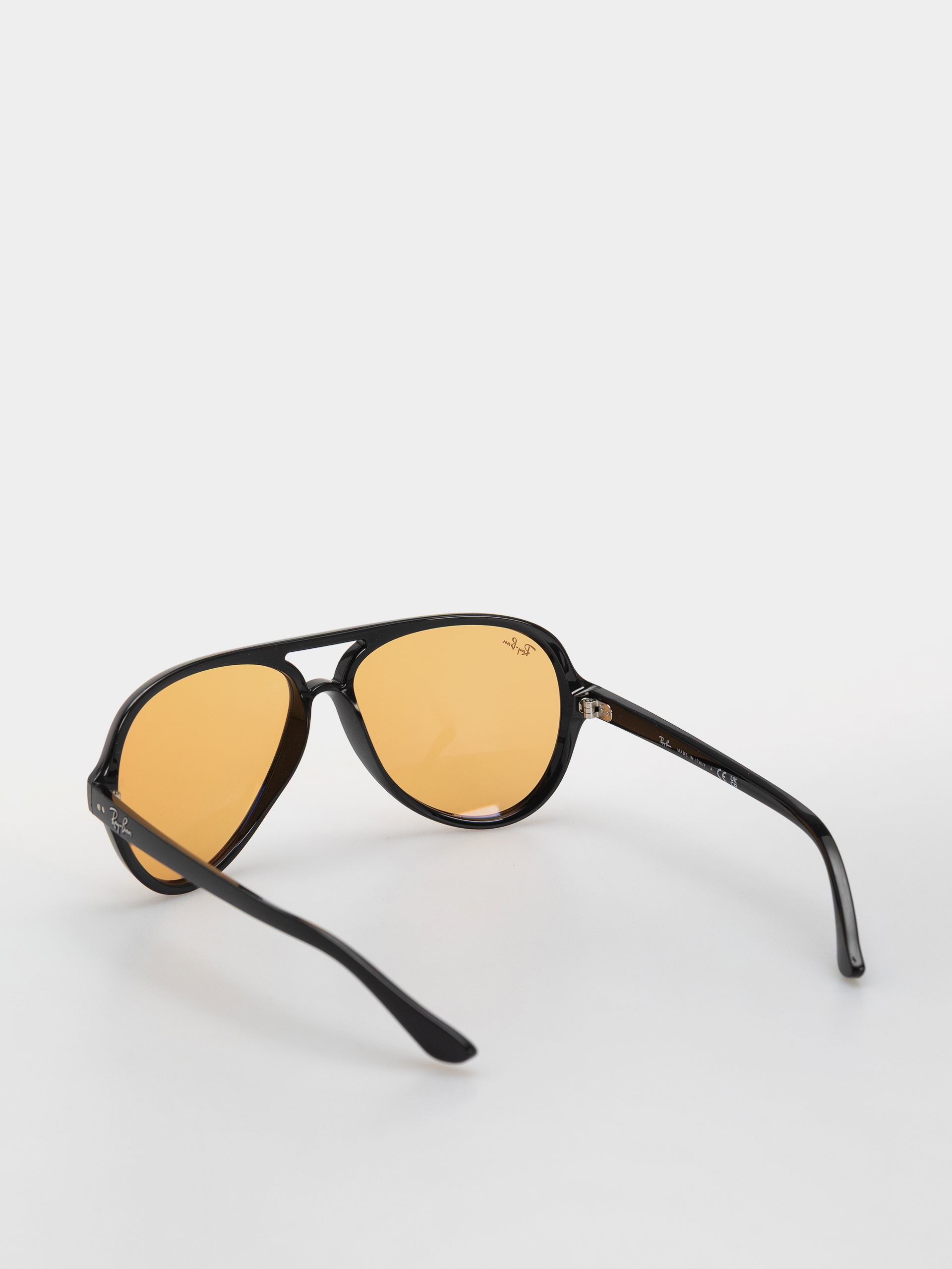 Ray-Ban Cats 5000 Classic Summer Capsule Napszemüvegek (polerowany czarny/pomarańczowy)
