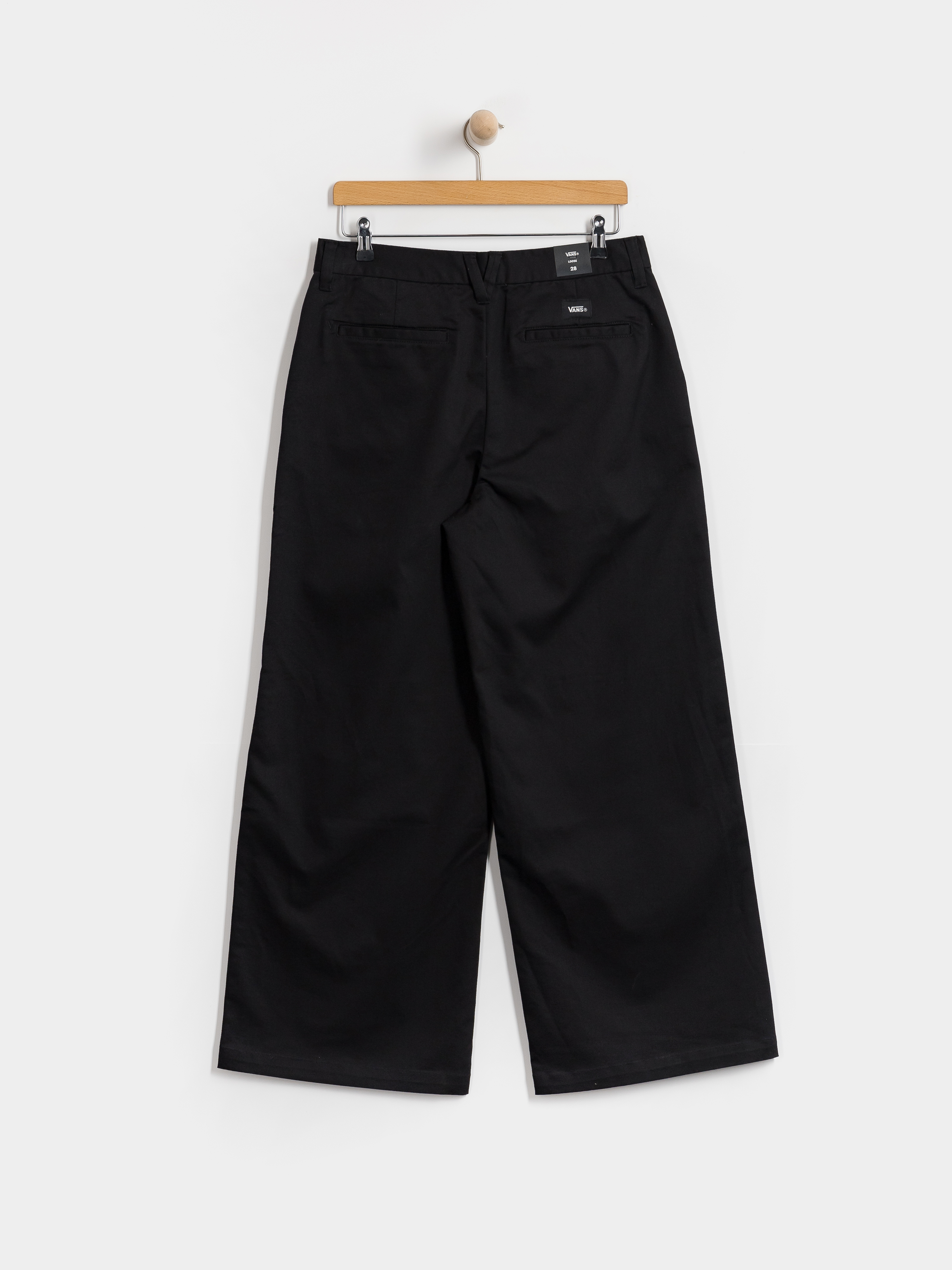 Kisnadrág Vans Authentic Chino Wide Wmn (black)