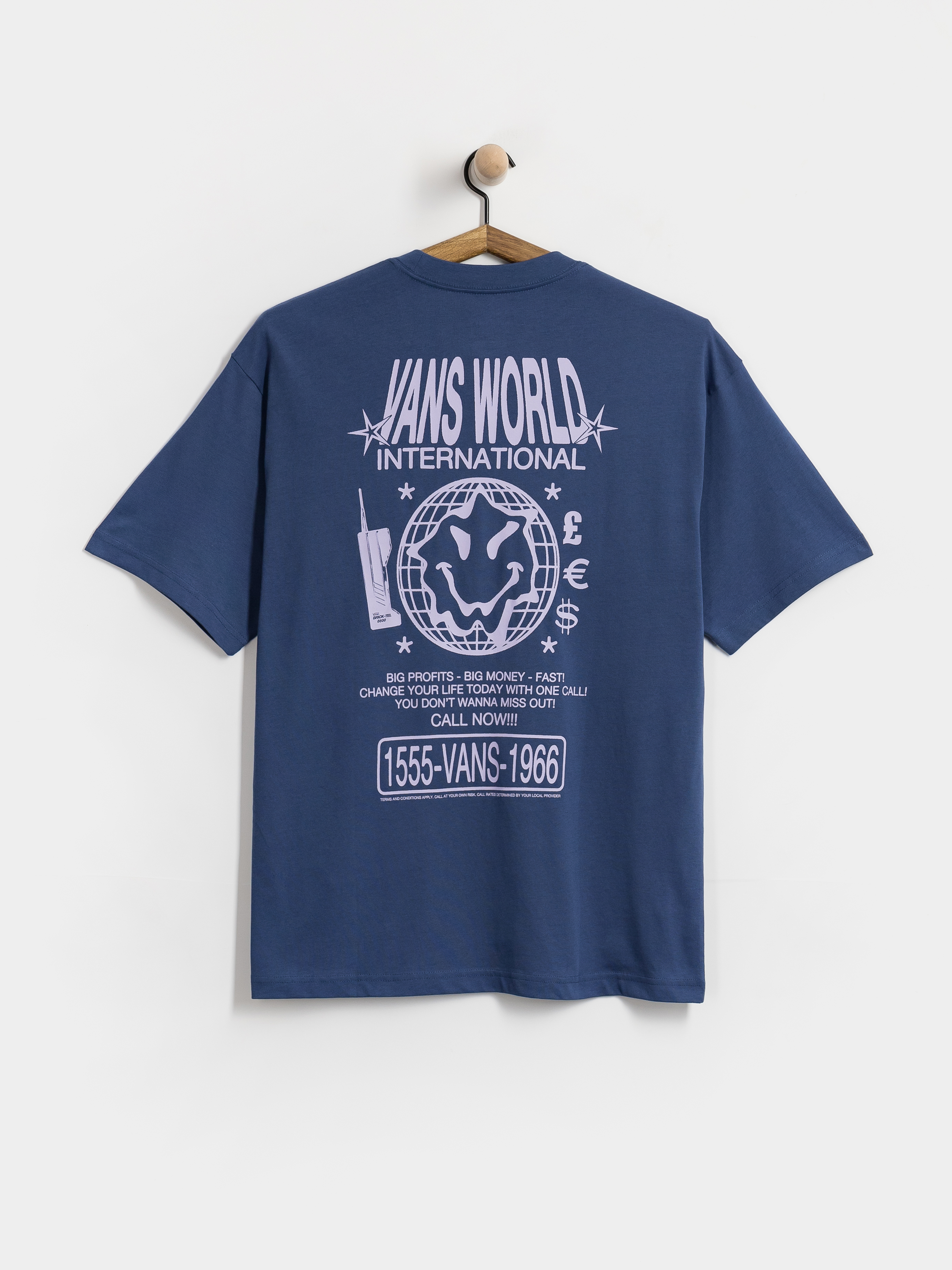 Póló Vans World Intl (true navy)