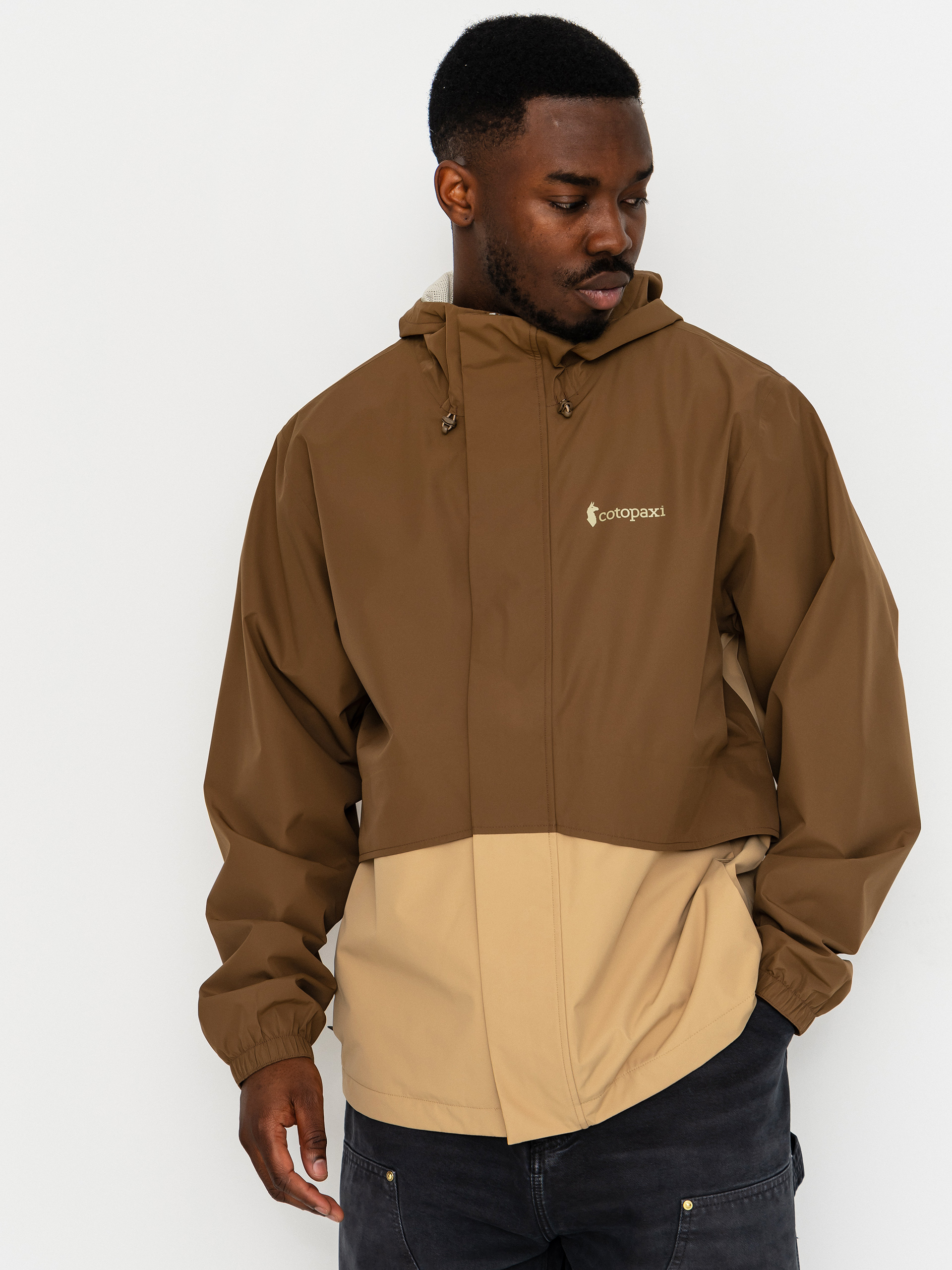 Cotopaxi Rayu Rain Dzseki (dune and khaki)