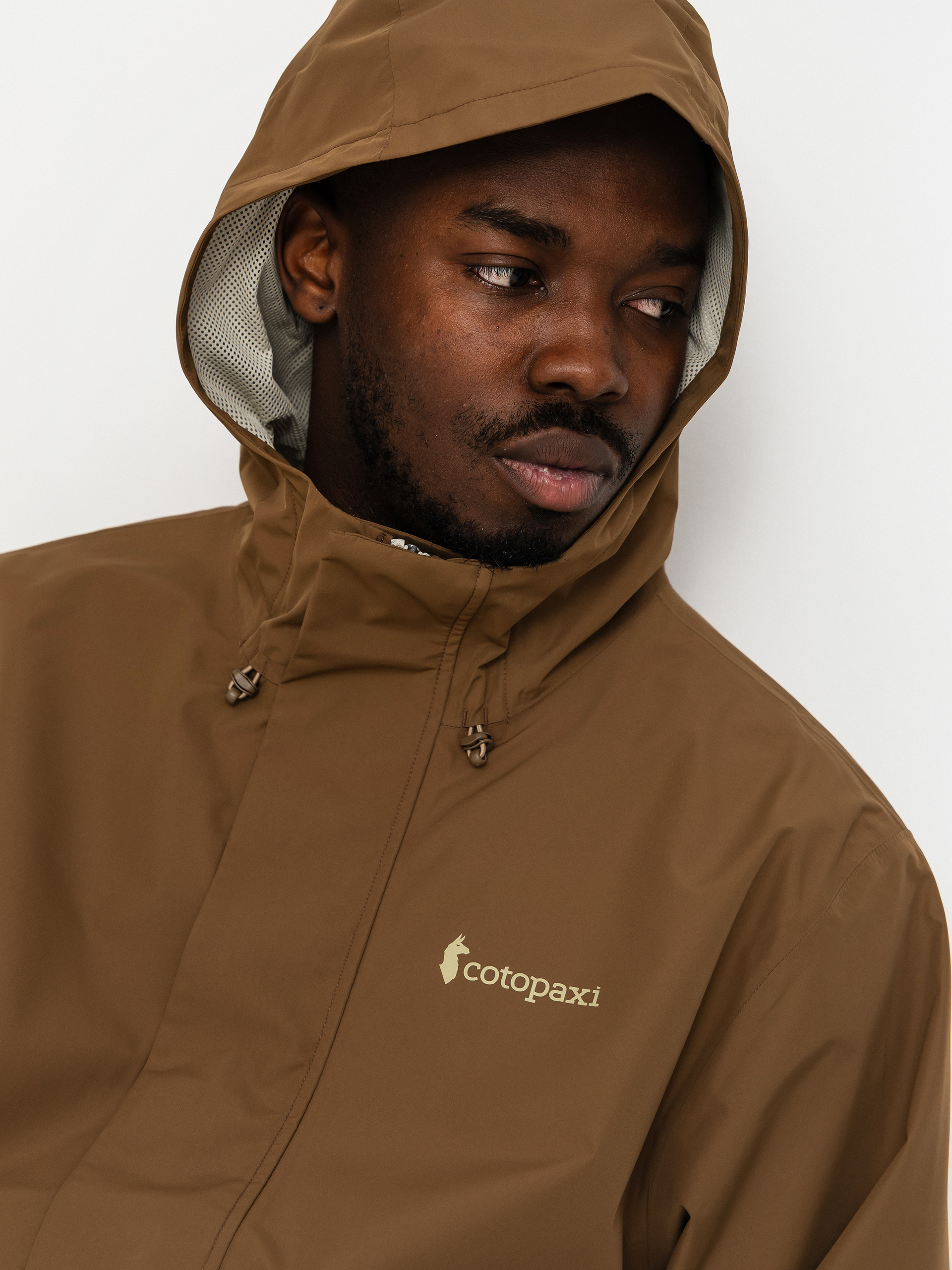 Cotopaxi Rayu Rain Dzseki (dune and khaki)
