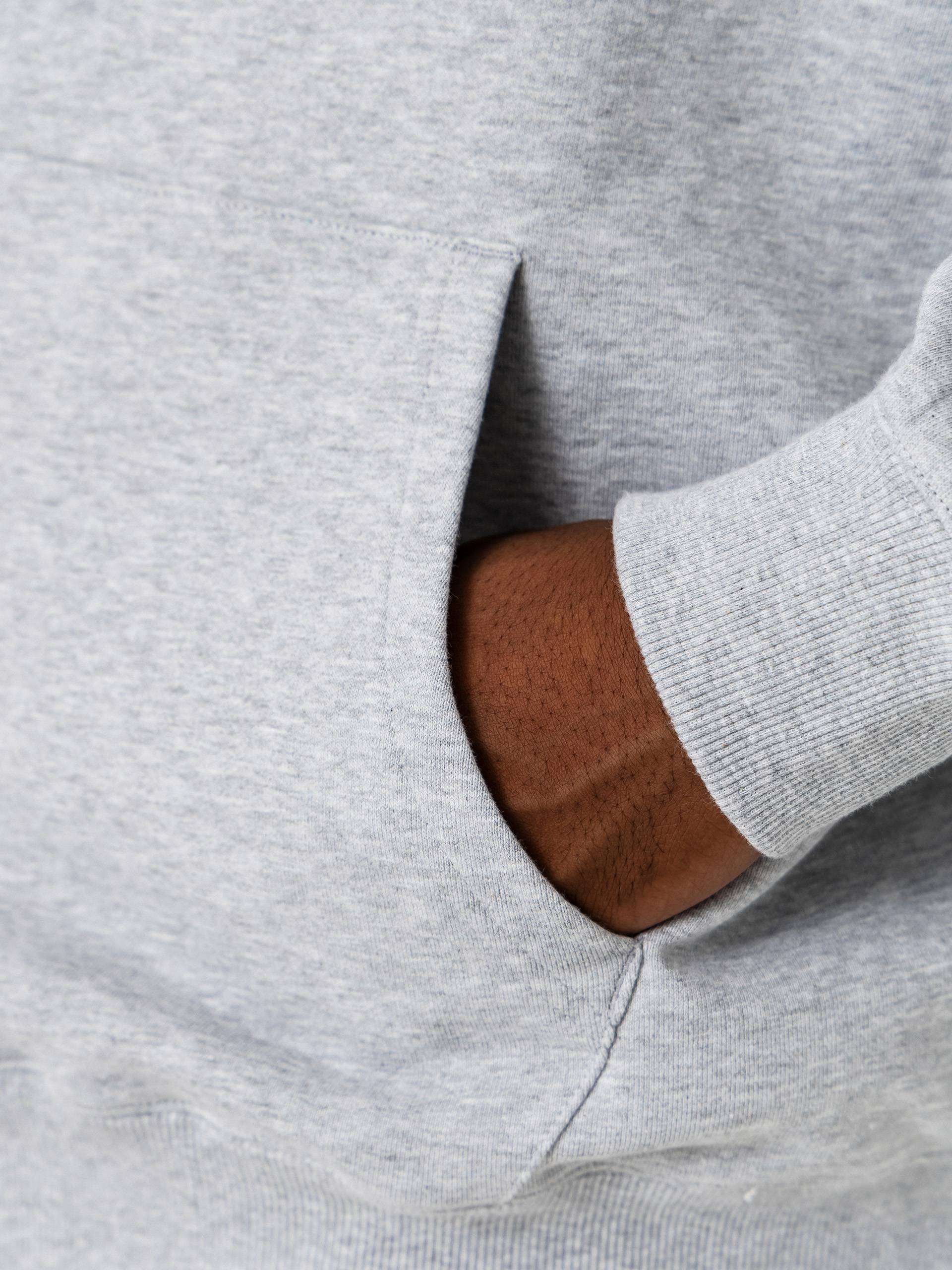 Kapucnis pulóver Element Horn HD (mid grey heather)