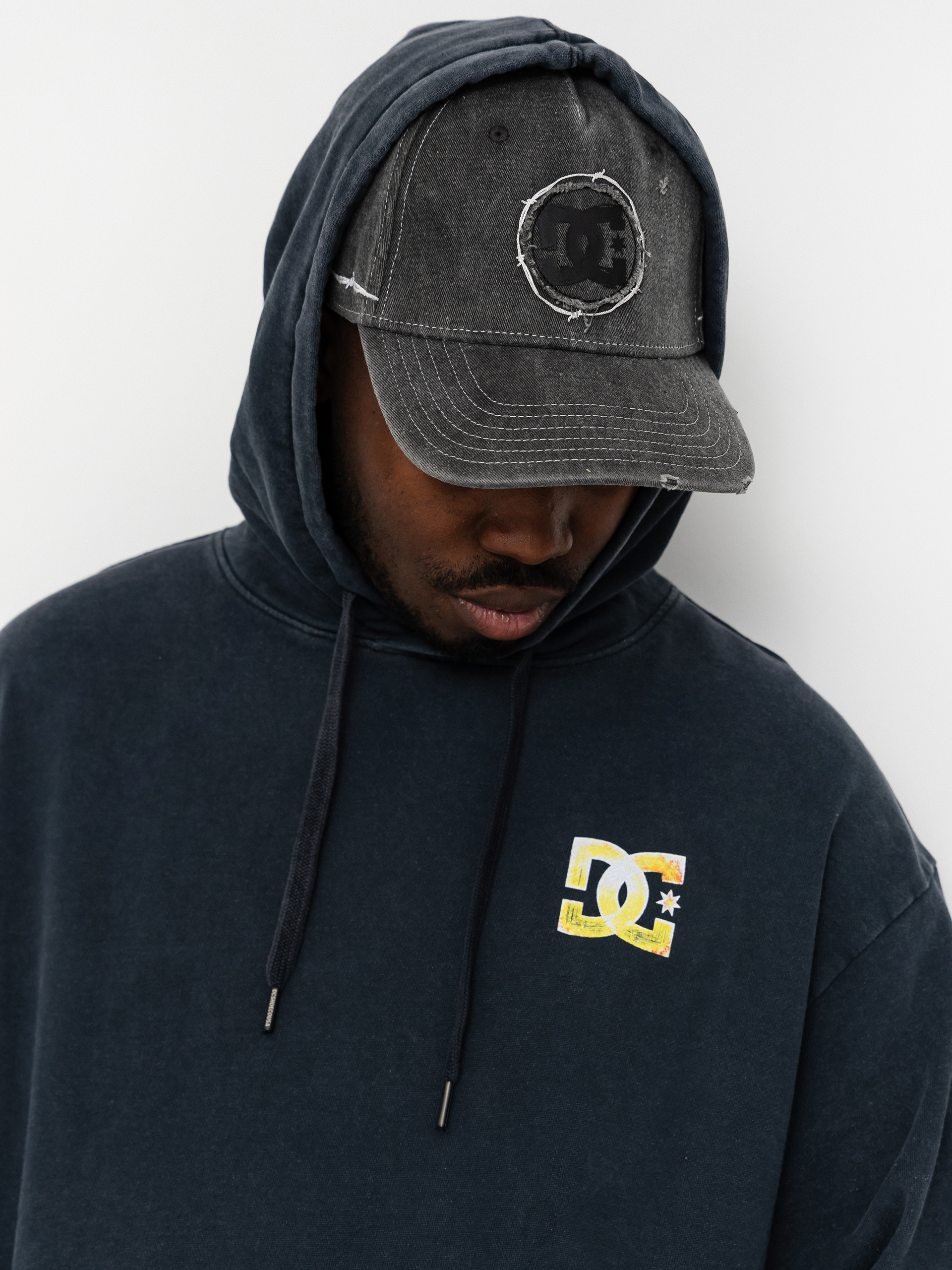 DC Skull Storm HD Kapucnis pulóver (black)