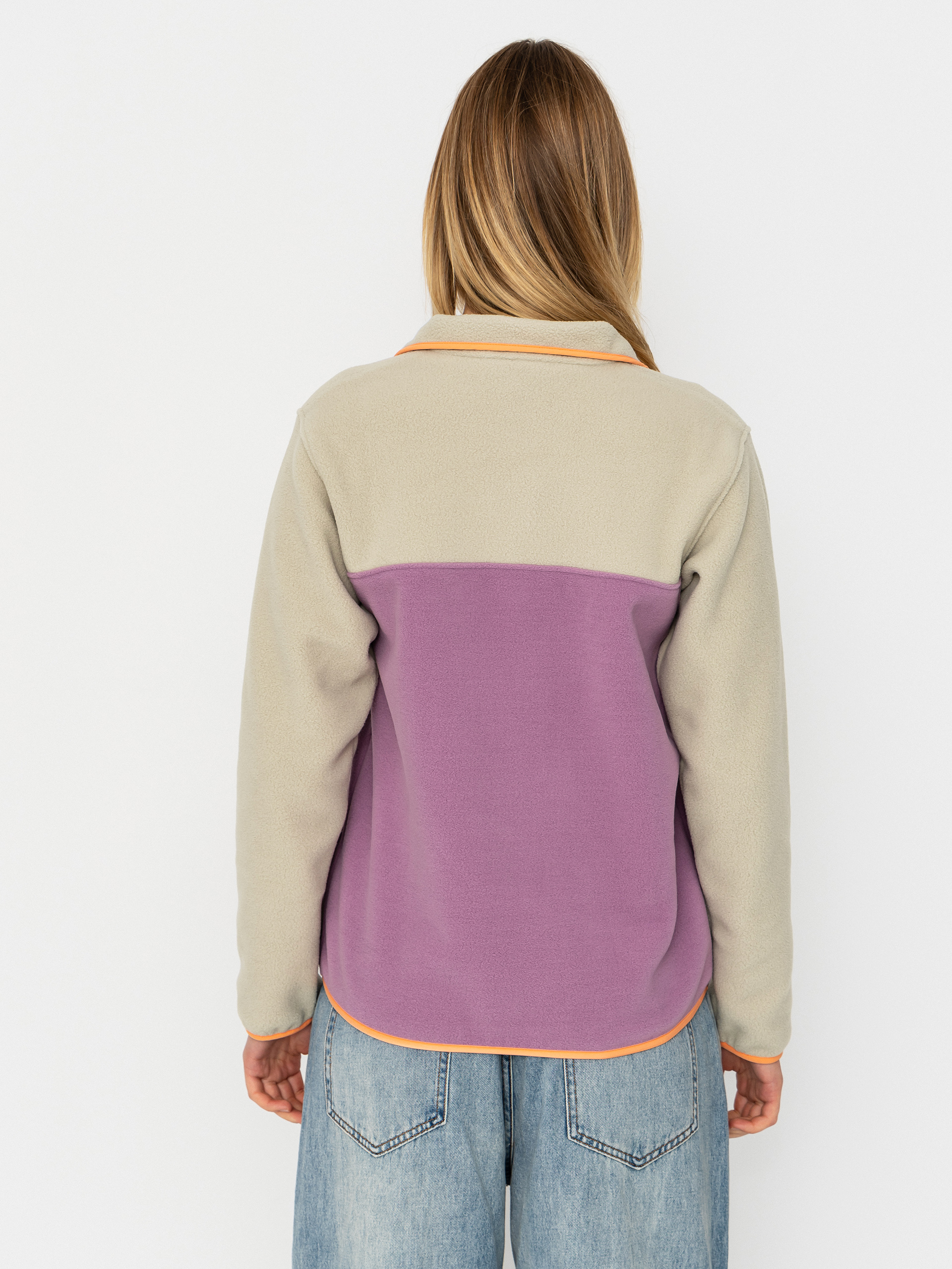 Női Patagonia Lightweight Synchilla Snap T Polár pulóver (light violet)