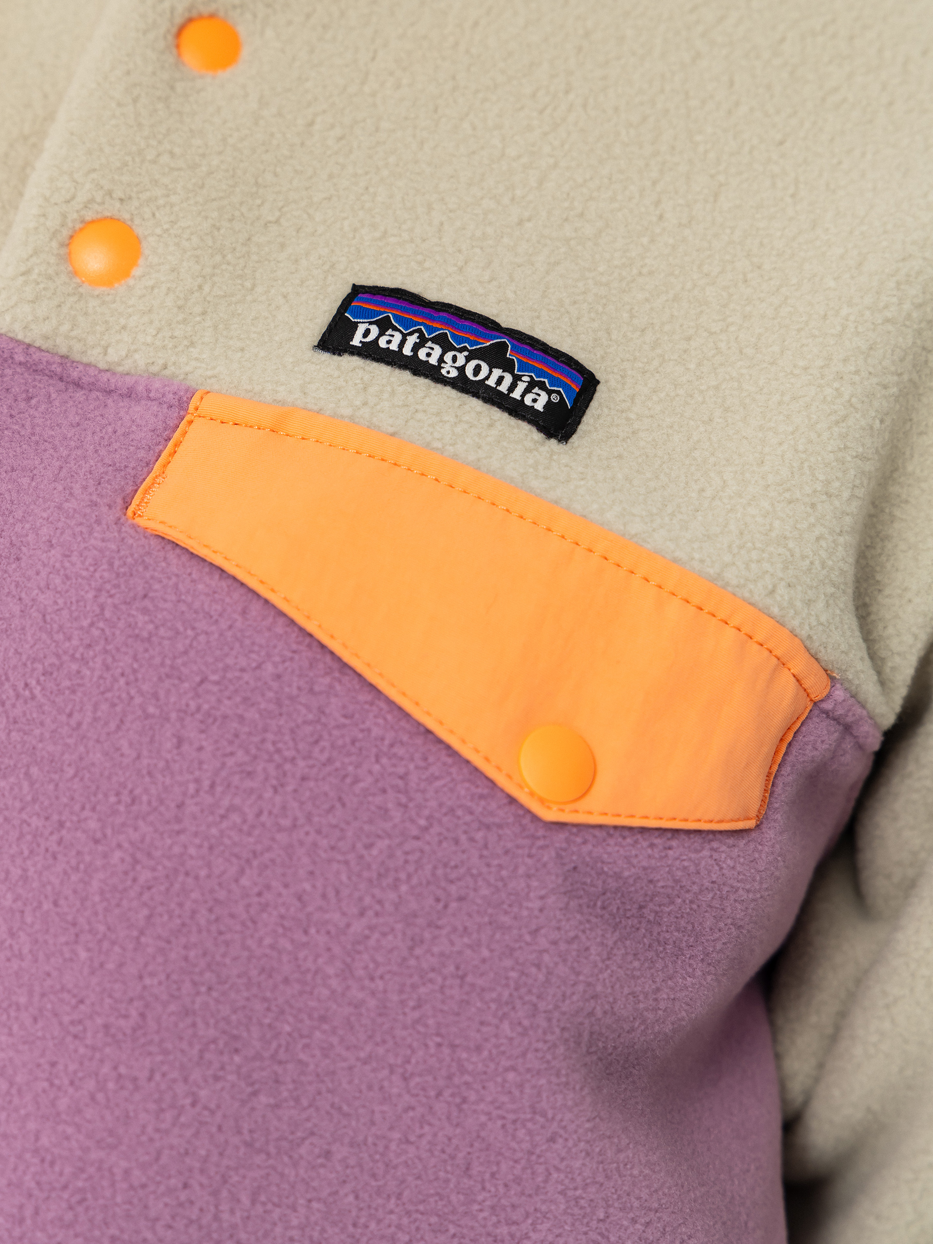 Női Patagonia Lightweight Synchilla Snap T Polár pulóver (light violet)
