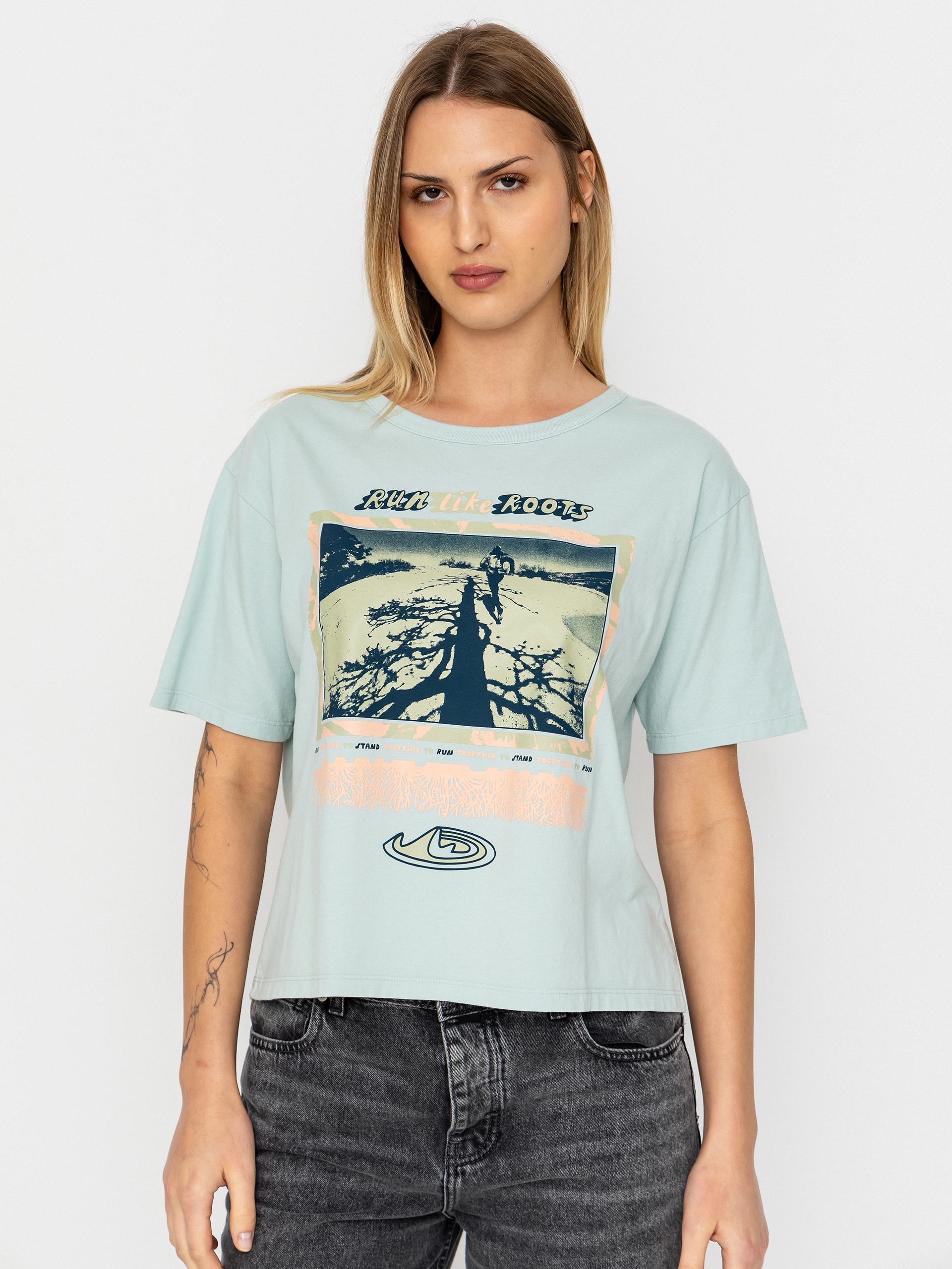 Patagonia Run Like Roots Wmn Pu00f3lu00f3 (thin ice)