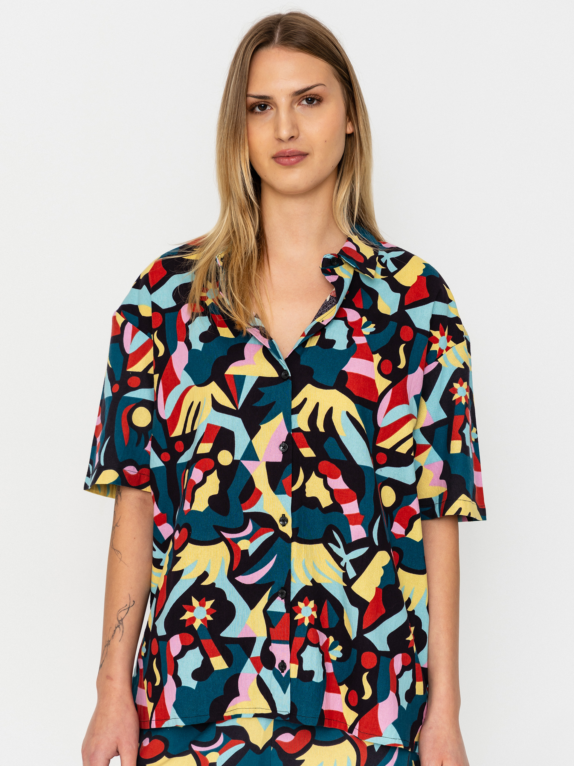 Volcom Fa Bruno Lucas Shirt Wmn Ing (multi)