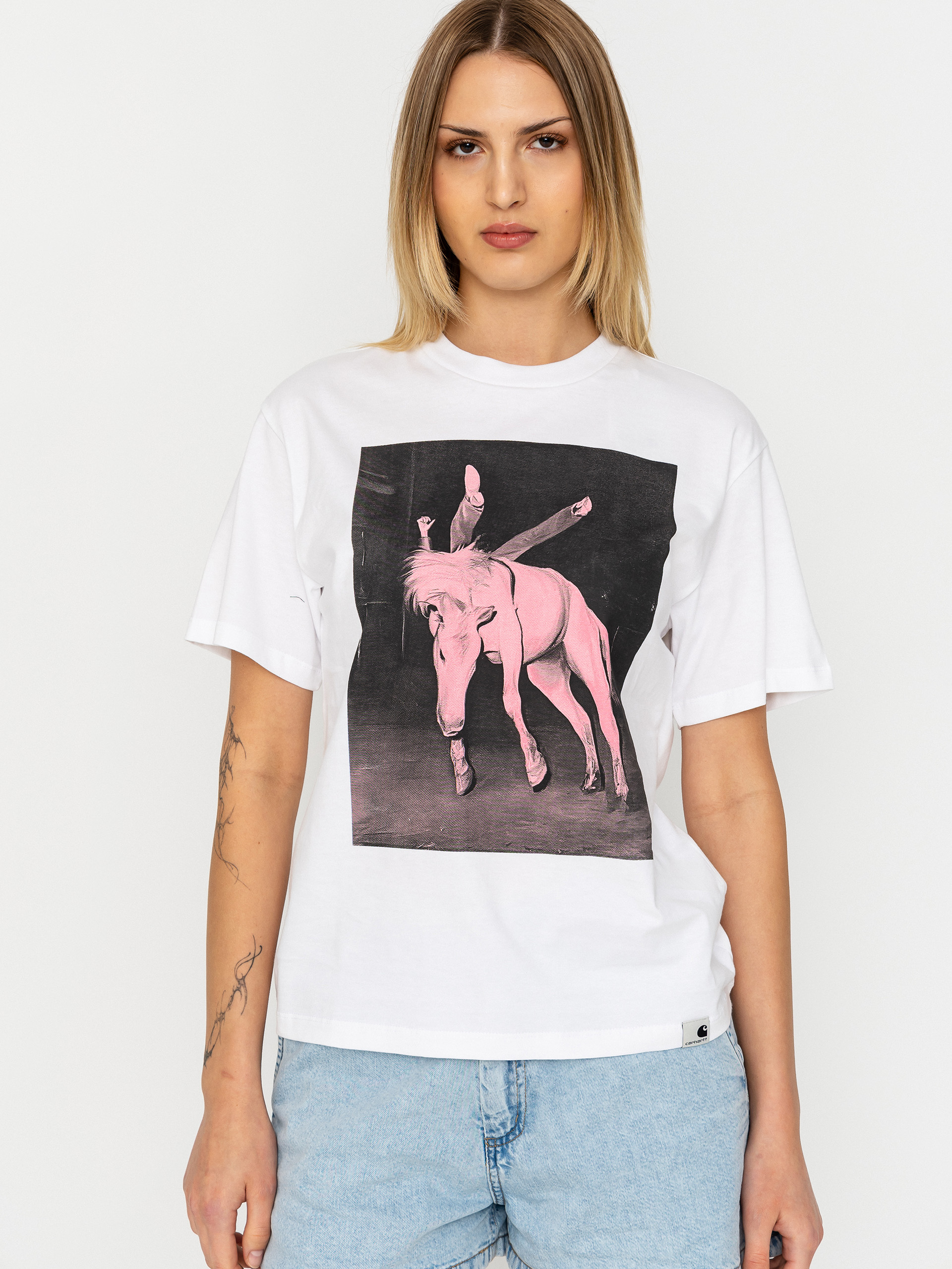 Carhartt WIP Sean Hamilton Wmn Póló (white)