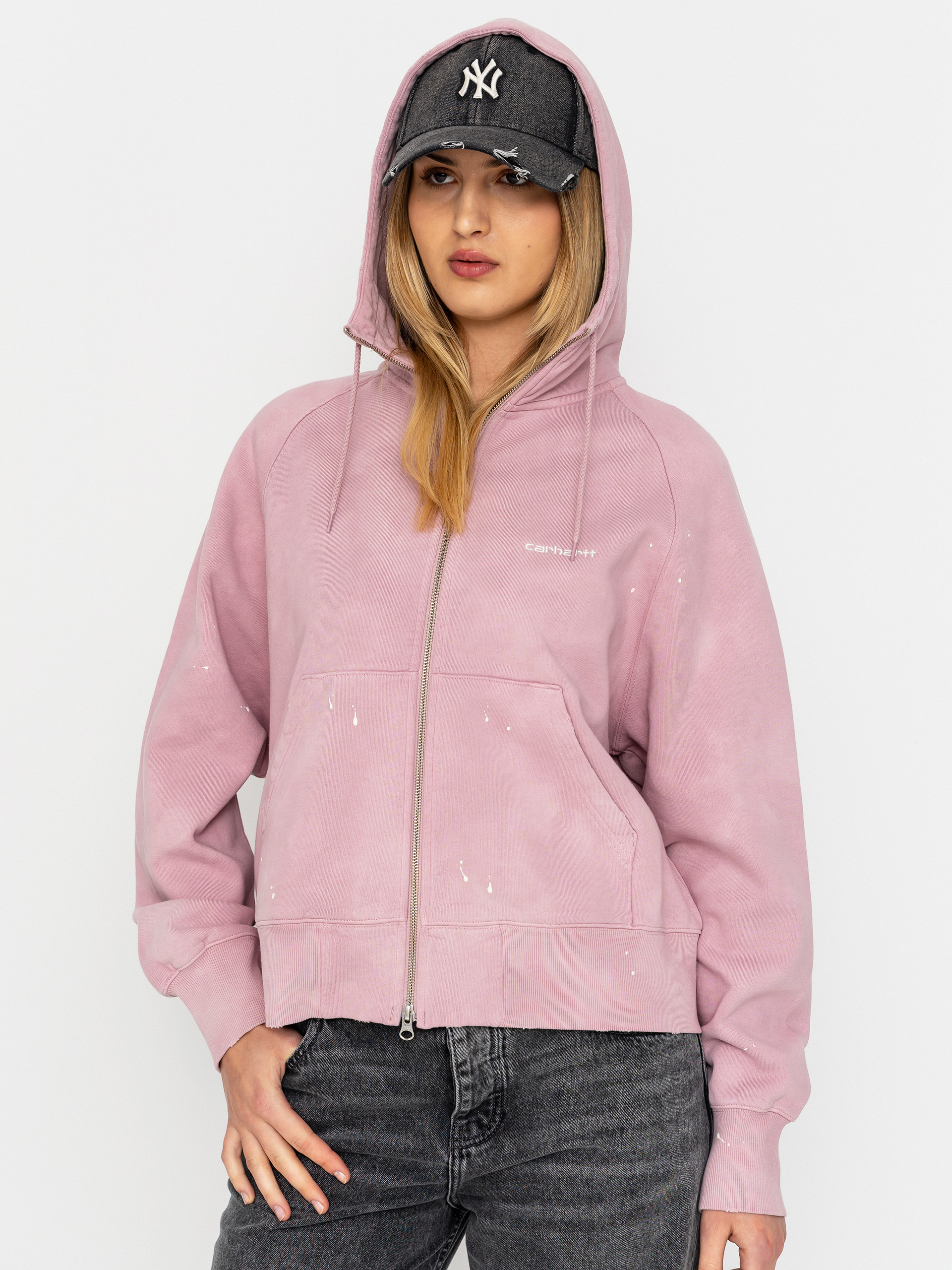 Kapucnis pulu00f3ver Carhartt WIP Painter ZHD Wmn (hortensia)