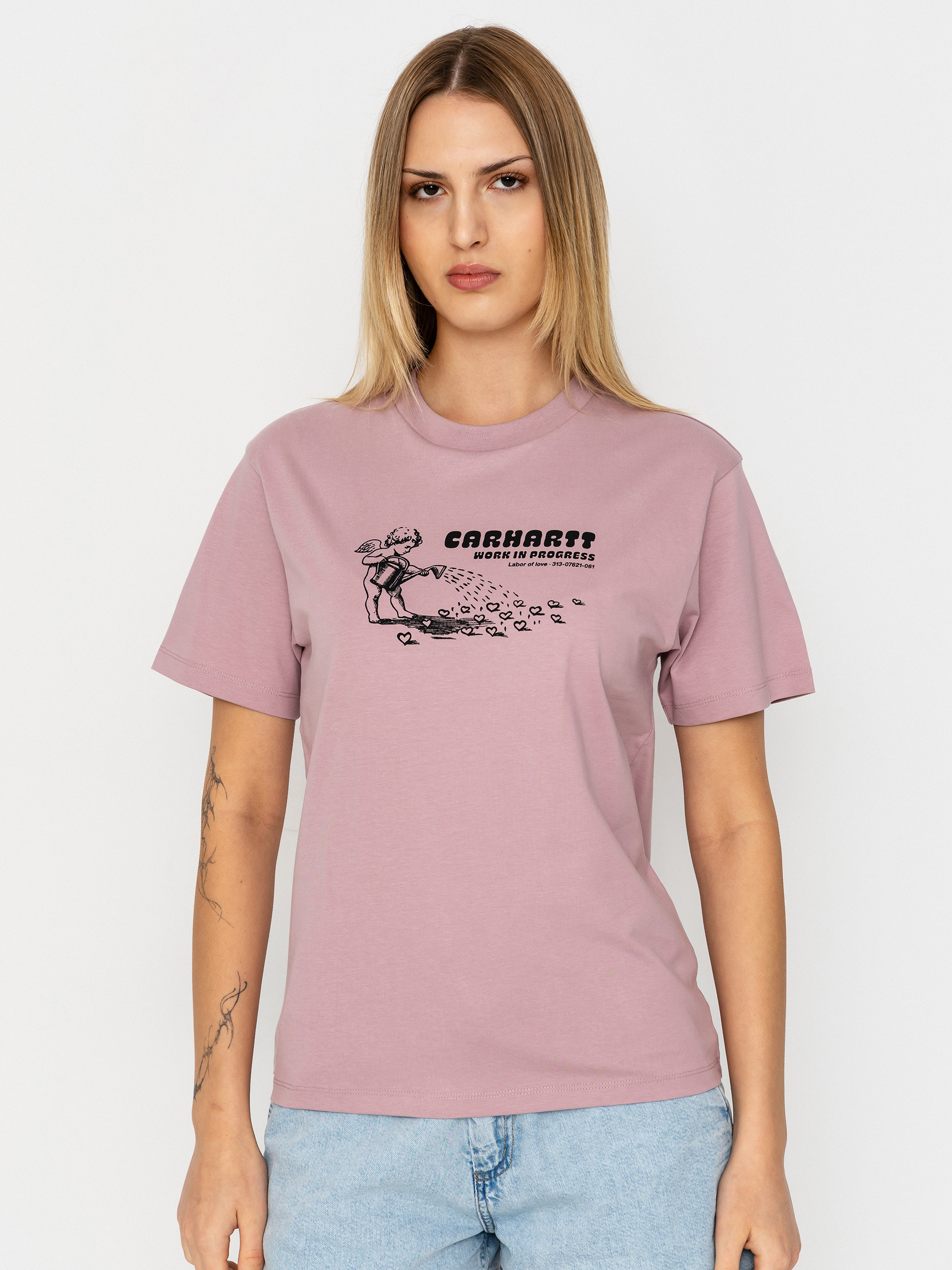 Pu00f3lu00f3 Carhartt WIP Bumper Sticker Wmn (hortensia)