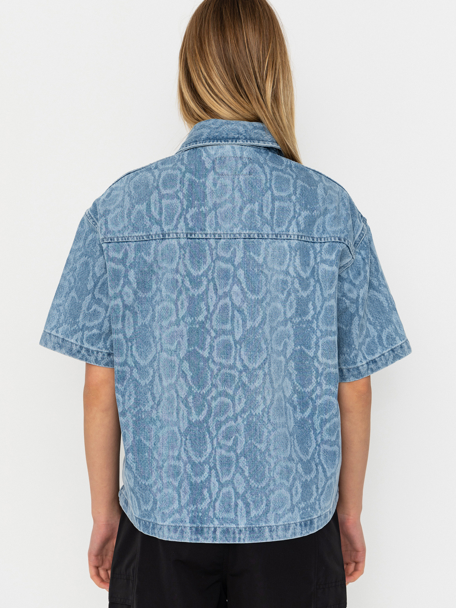 Ing Carhartt WIP Snake Lovilia Wmn (snake camo blue)
