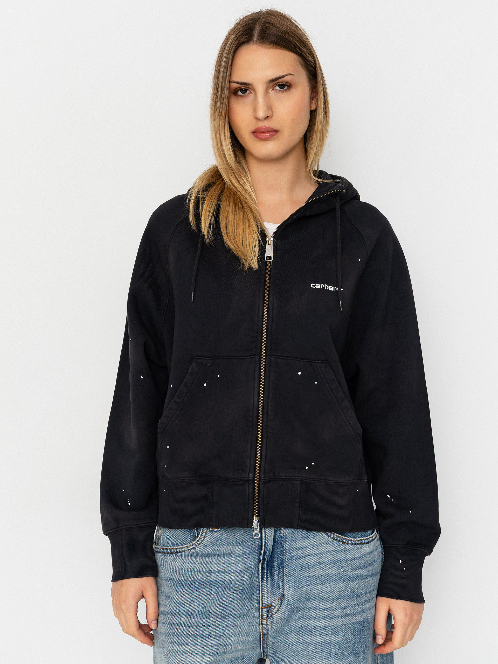 Kapucnis pulu00f3ver Carhartt WIP Painter ZHD Wmn (black)