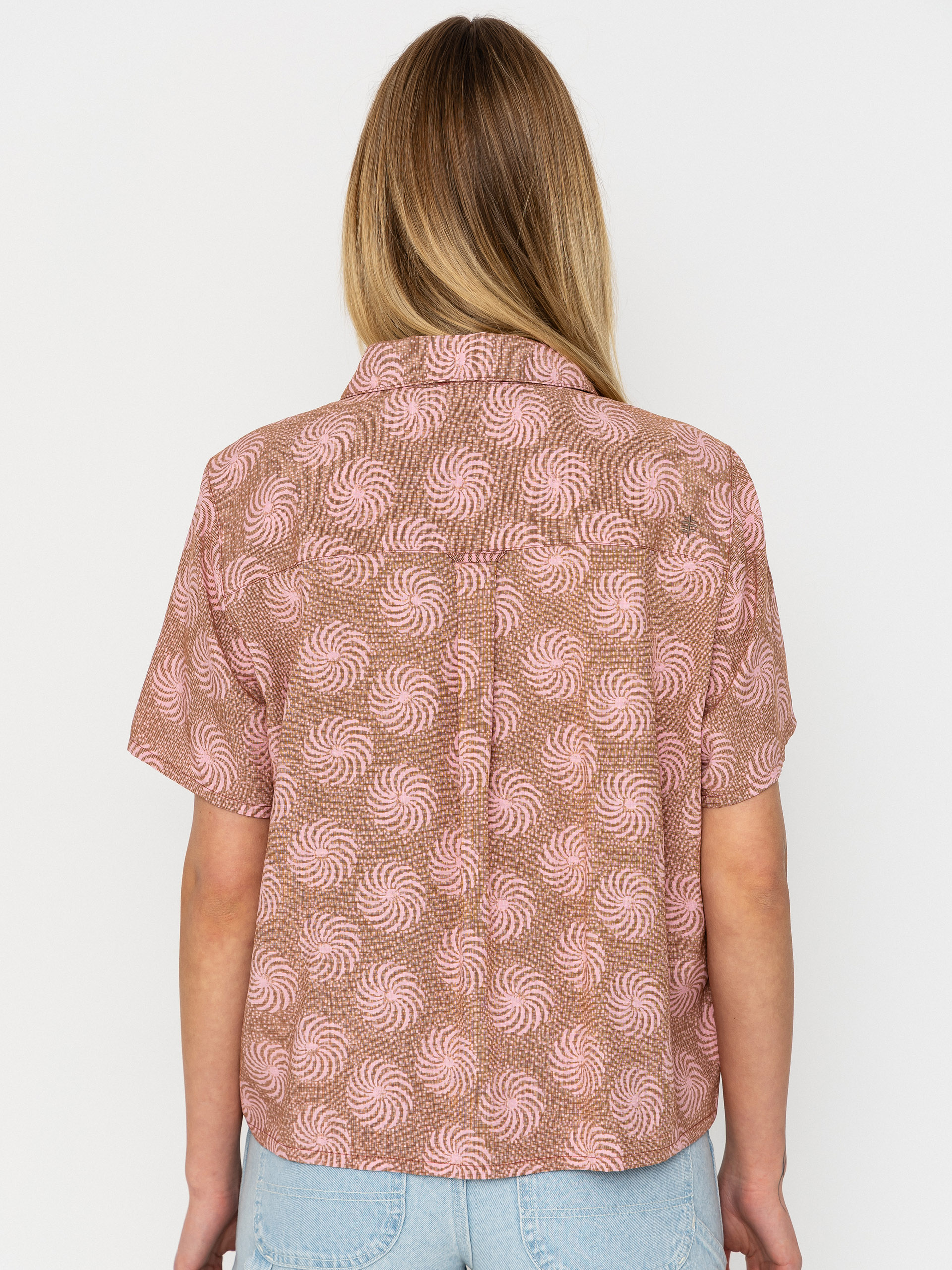 Royal Robbins Camino Pucker Ing Wmn (mahogany ray pt)