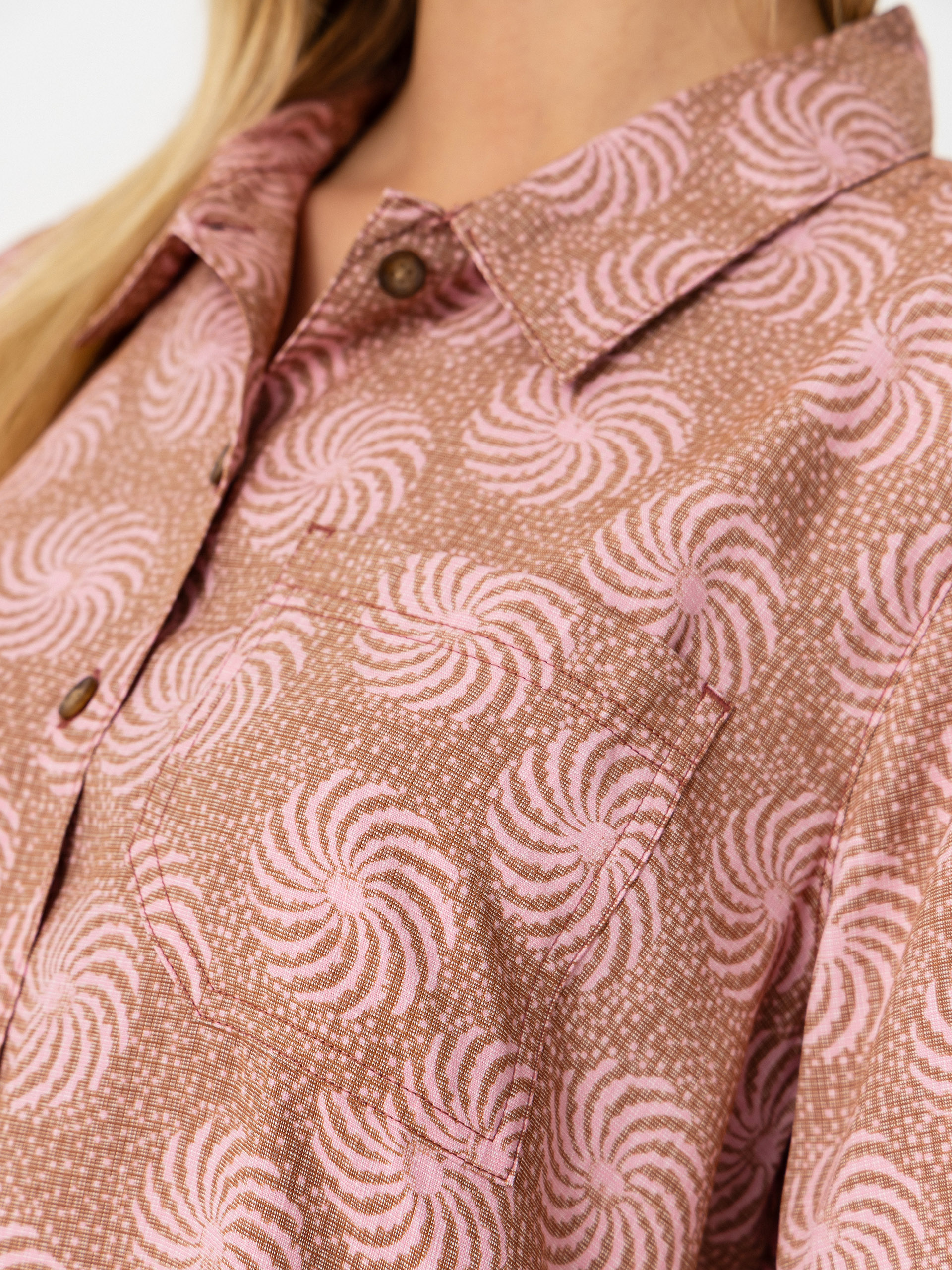 Royal Robbins Camino Pucker Ing Wmn (mahogany ray pt)
