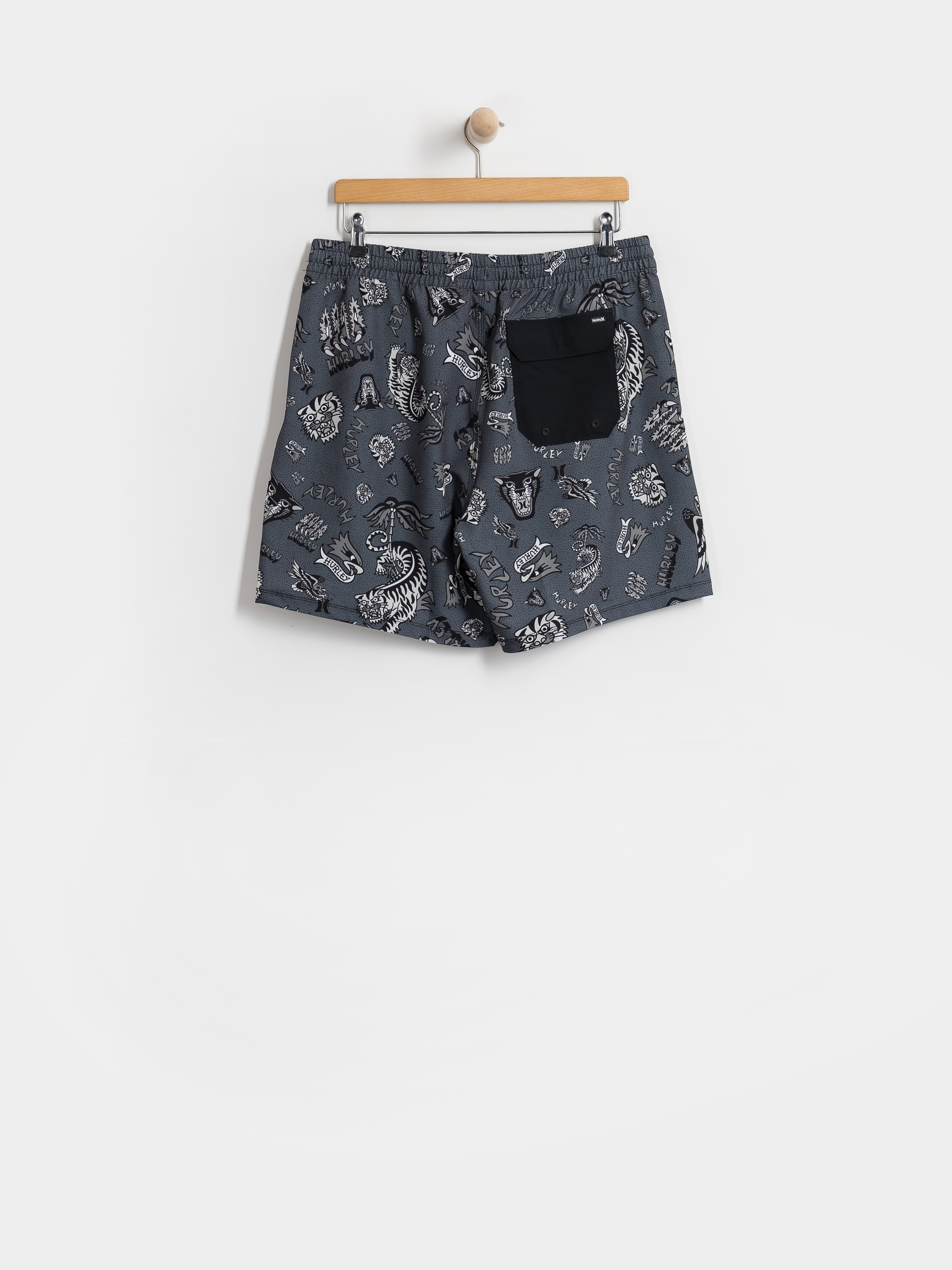 Hurley Volley Flex Art Rövidnadrág (black)