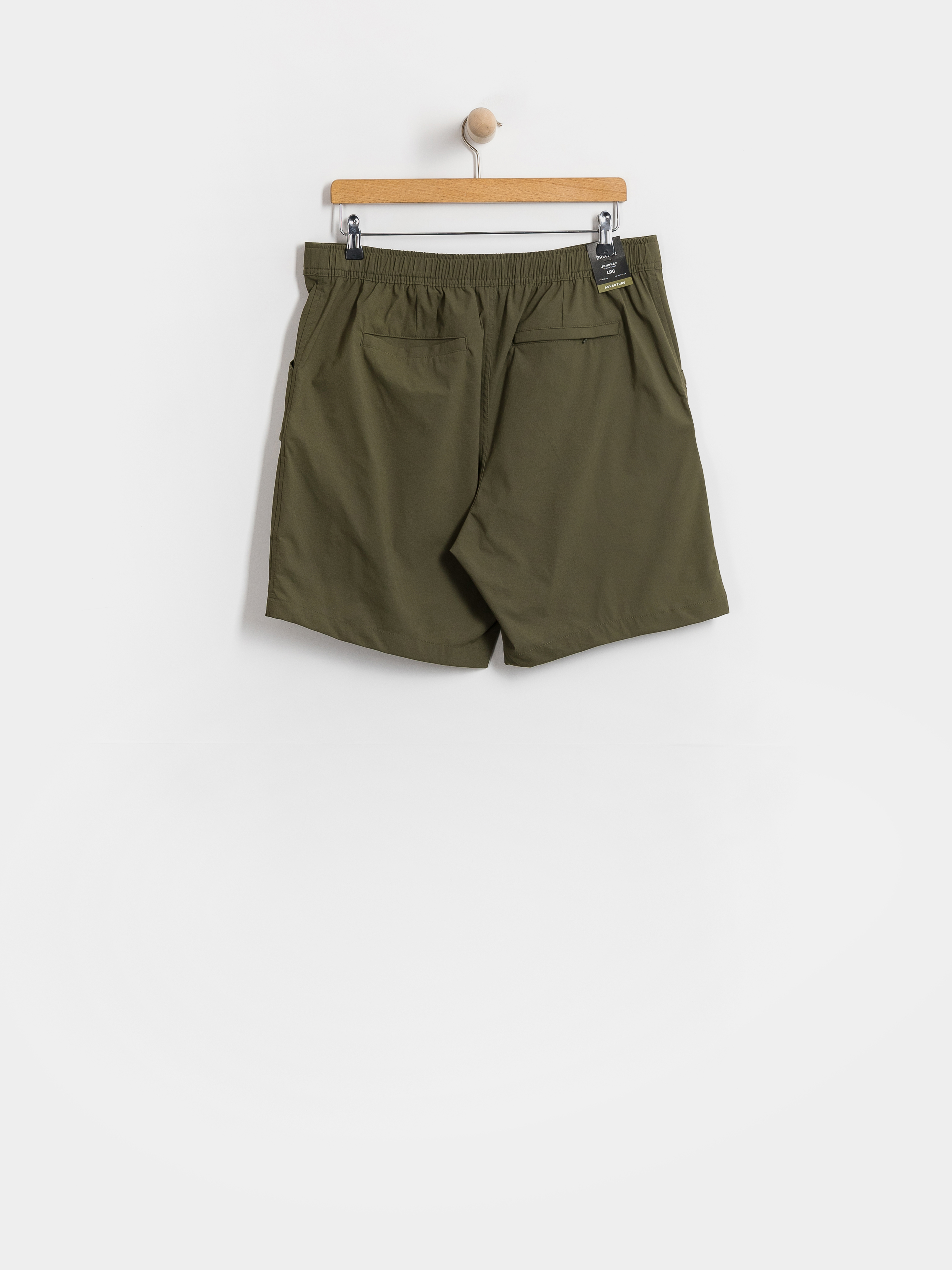 Rövidnadrág Brixton Journey Utility (dark olive)