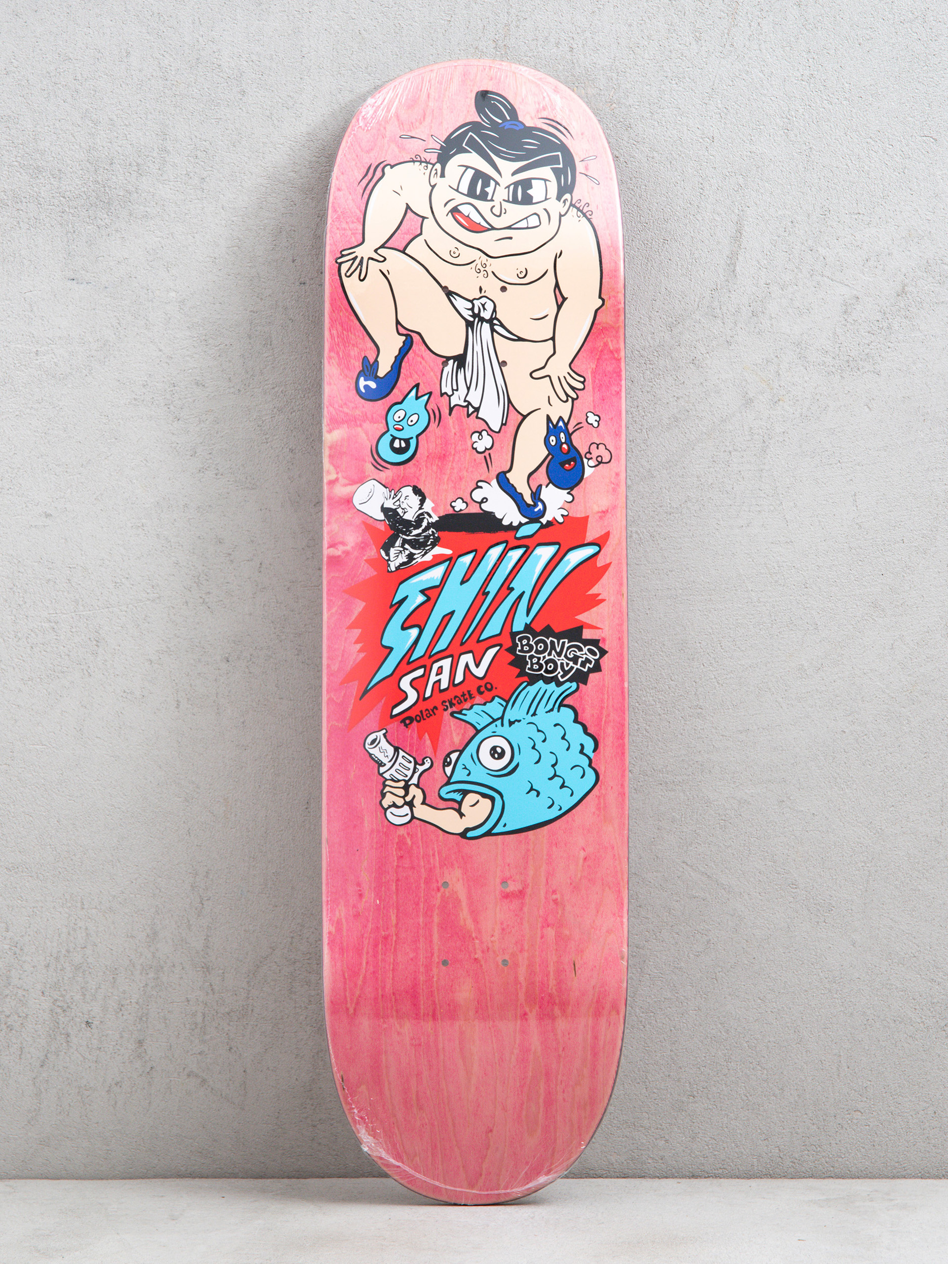 Gördeszka lap Polar Skate Shin Sanbongi Bongi Boy (pink)