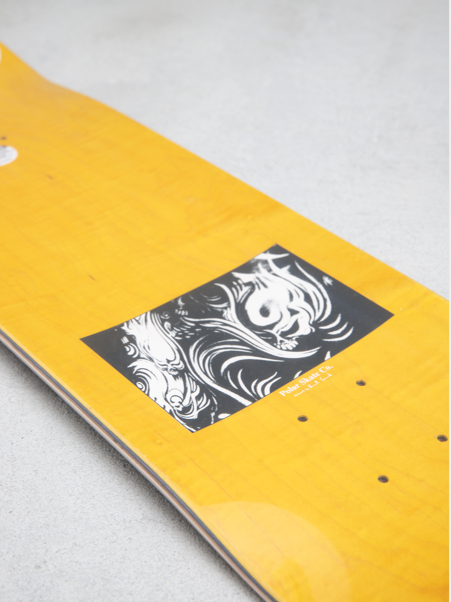 Gördeszka lap Polar Skate Paul Grund Skulls