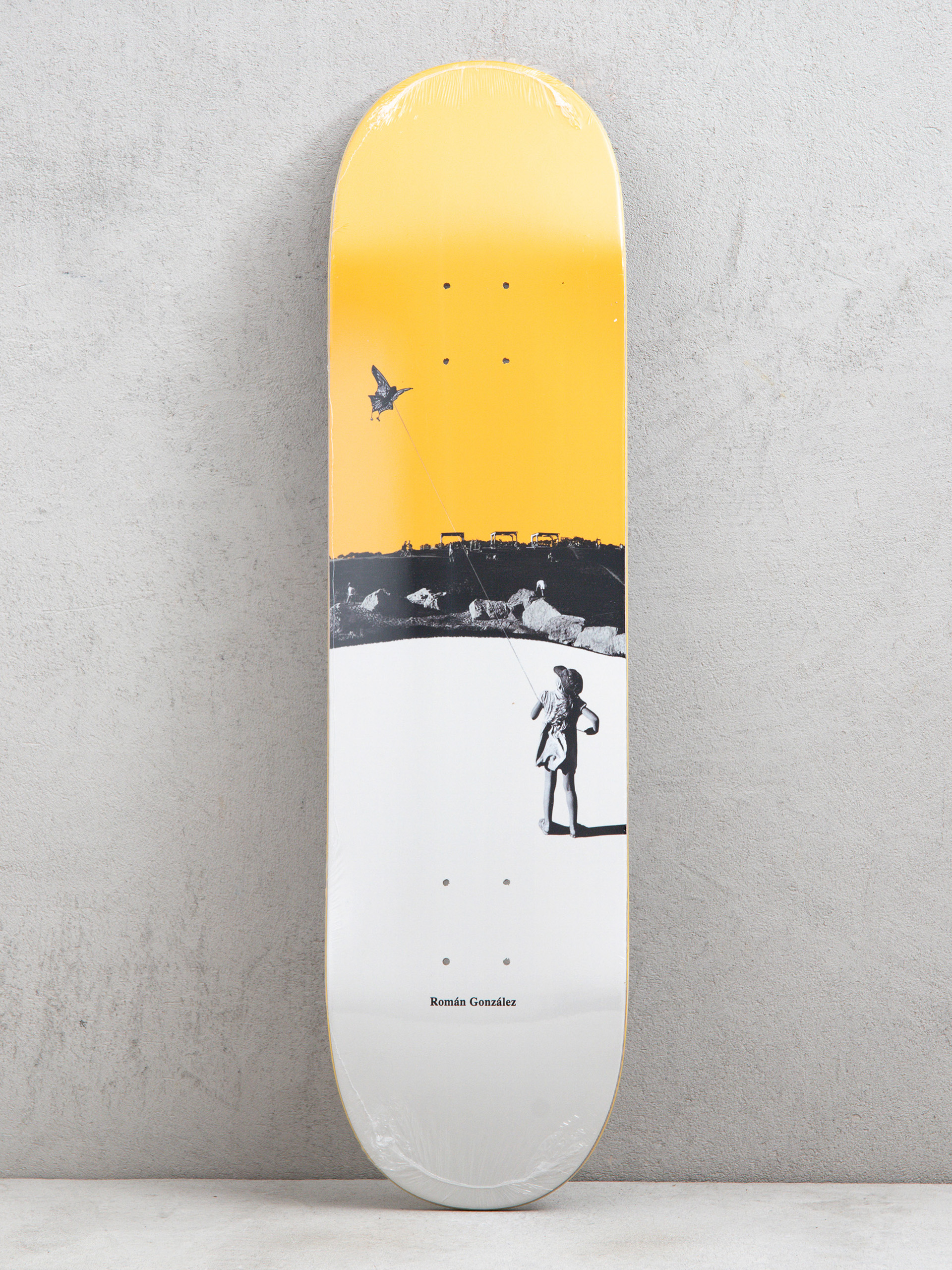Gördeszka lap Polar Skate Roman Gonzalez Kite (yellow)