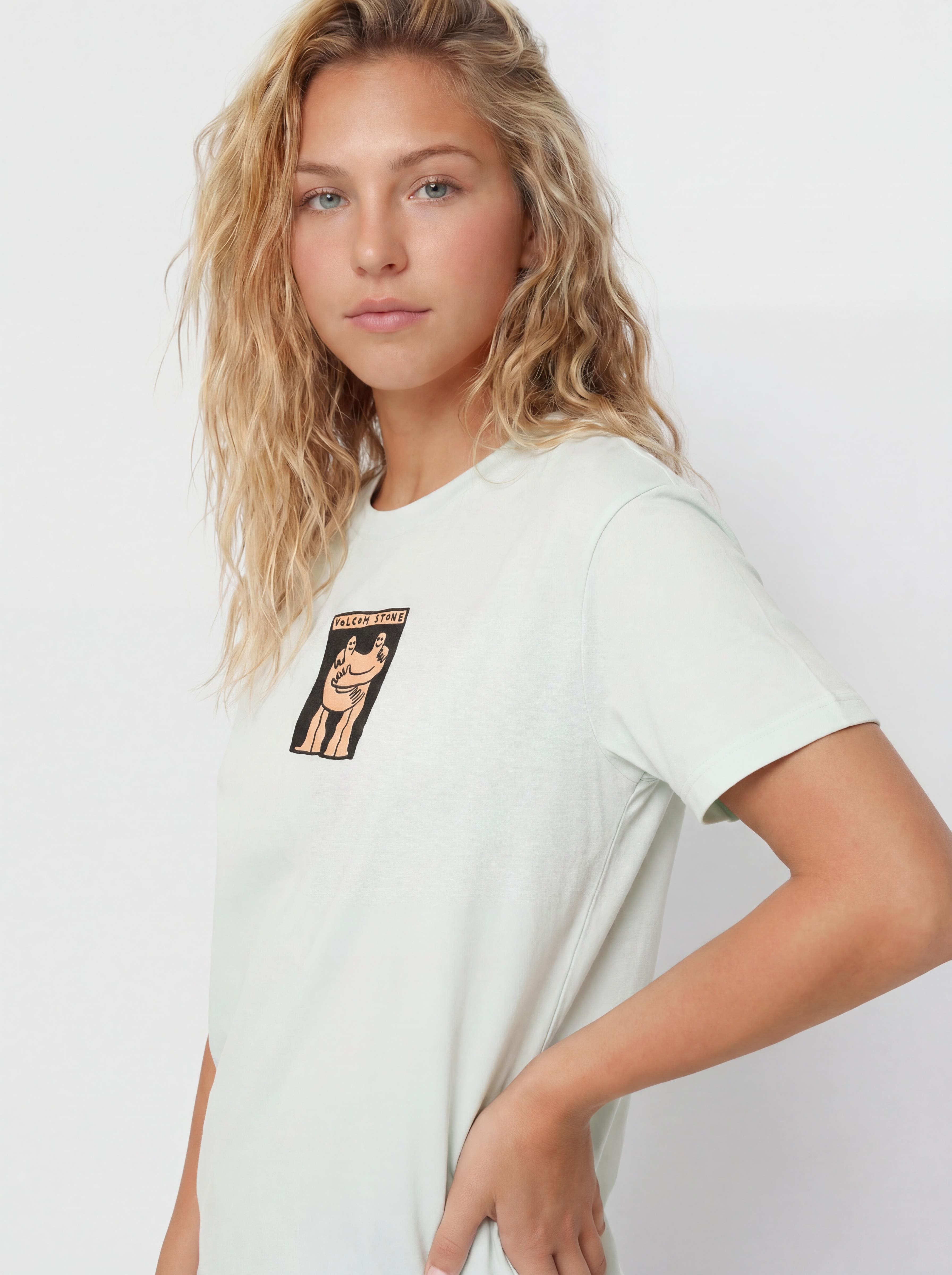 Volcom Downtown Póló Wmn (cloud blue)