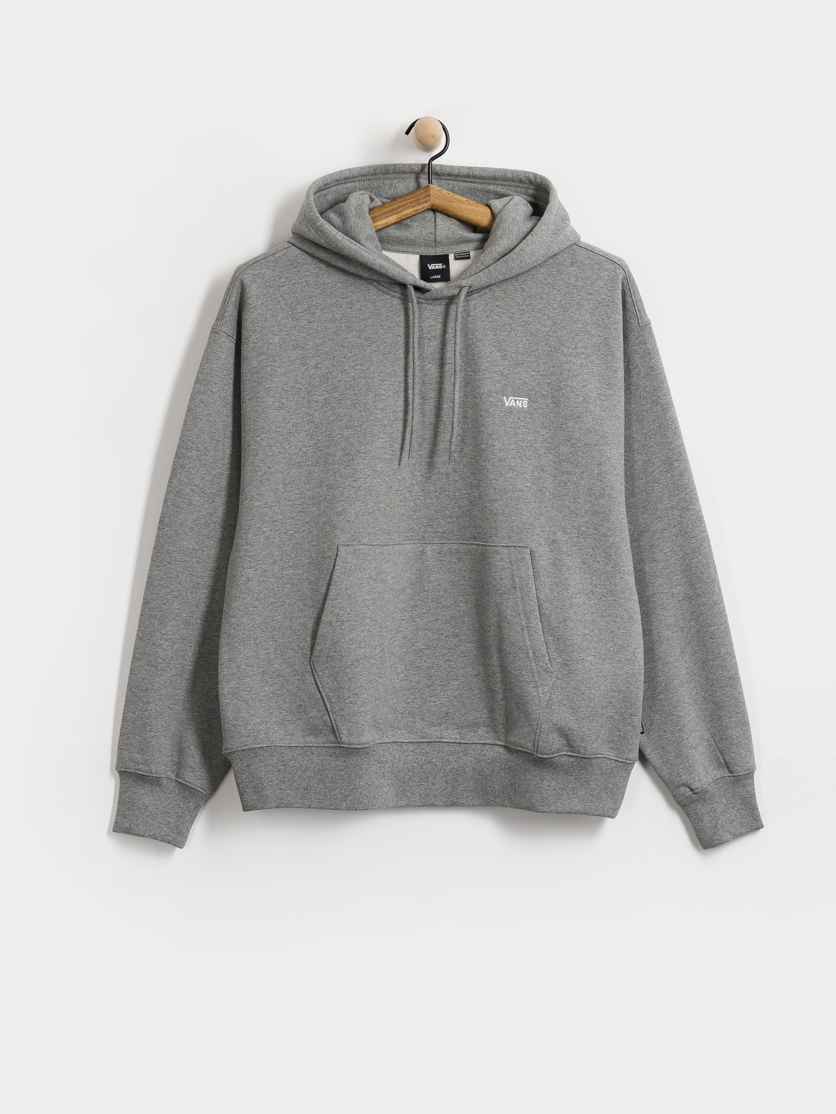 Vans Left Chest II HD Kapucnis pulóver (cement heather)